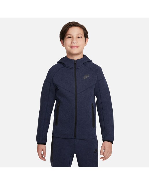 Sweatshirt de menino Sportswear Tech Fleece Nike Azul-1
