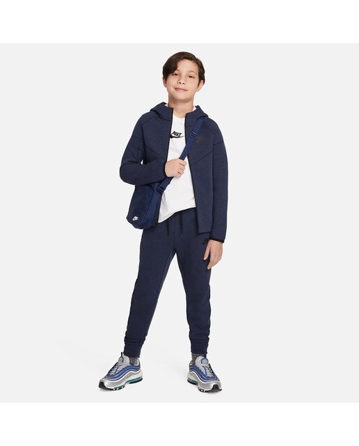 Sweatshirt de menino Sportswear Tech Fleece Nike Azul-5