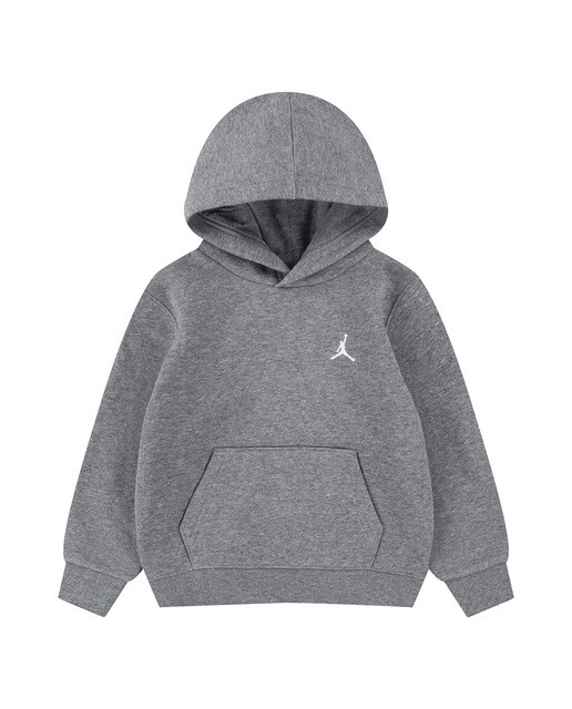Sweatshirt de Criança Jdb Mj Brooklyn Flc Po Cinzento carvão-1