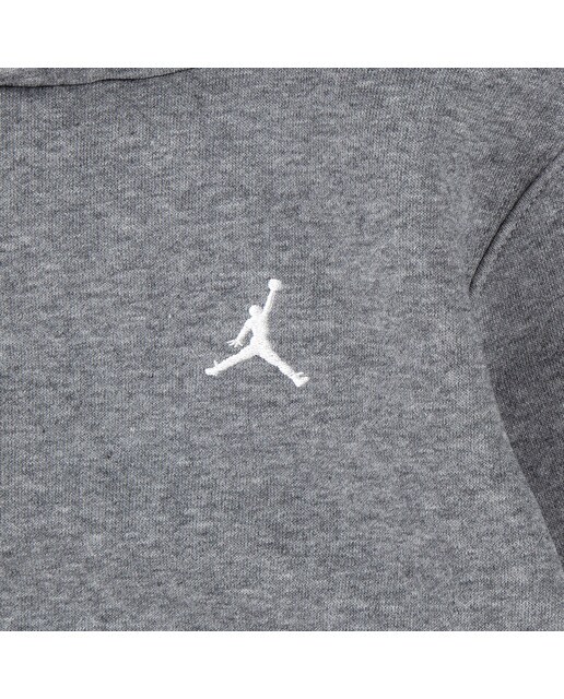 Sweatshirt de Criança Jdb Mj Brooklyn Flc Po Cinzento carvão-3