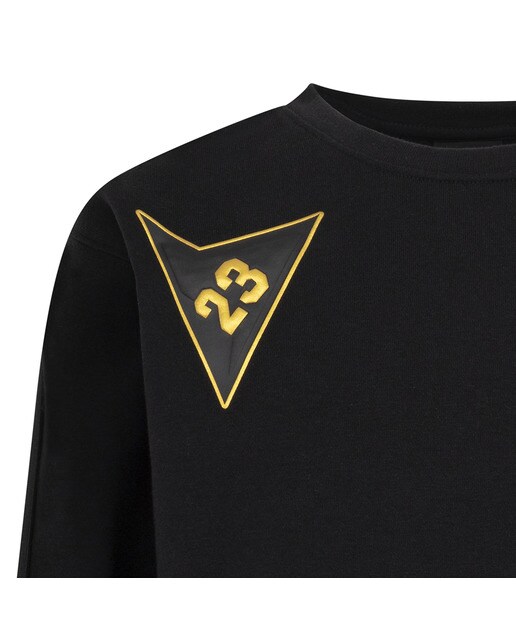 Sweatshirt de Criança Jdb See Me Shine Crew Preto-4
