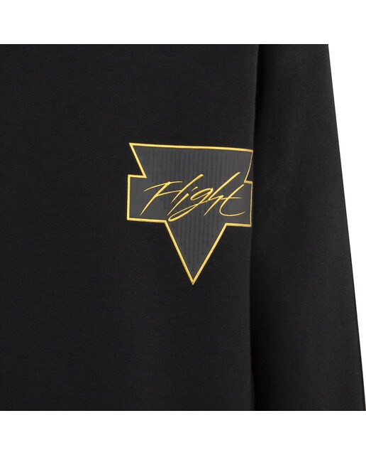 Sweatshirt de Criança Jdb See Me Shine Crew Preto-5