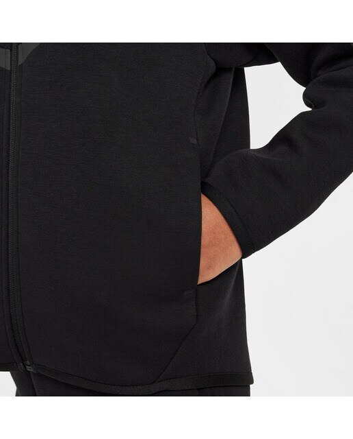 Sweatshirt de menina Sportswear Tech Fleece Nike Preto-5