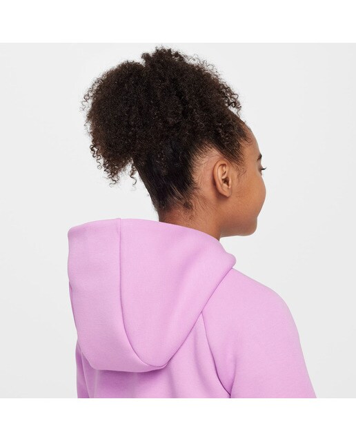 Sweatshirt de menina Sportswear Tech Fleece Nike Rosa-7