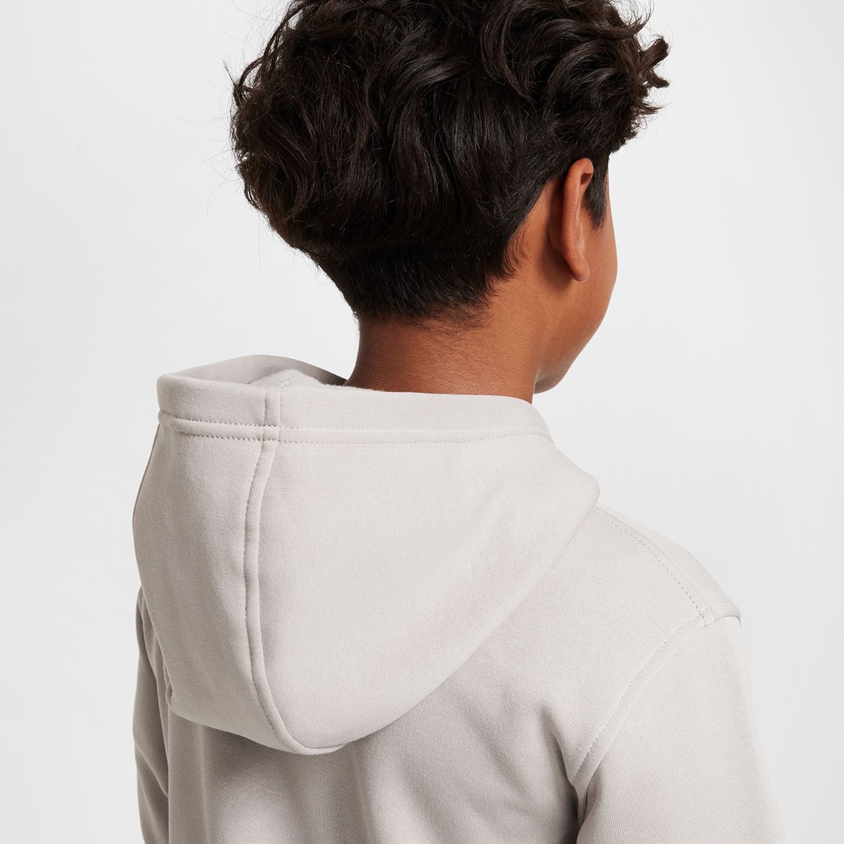 Sweatshirt de criança Sportswear Club Fleece Cinzento-4