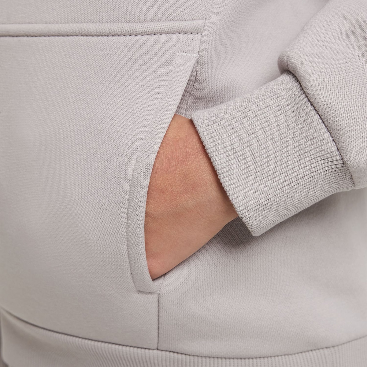 Sweatshirt de criança Sportswear Club Fleece Cinzento-4
