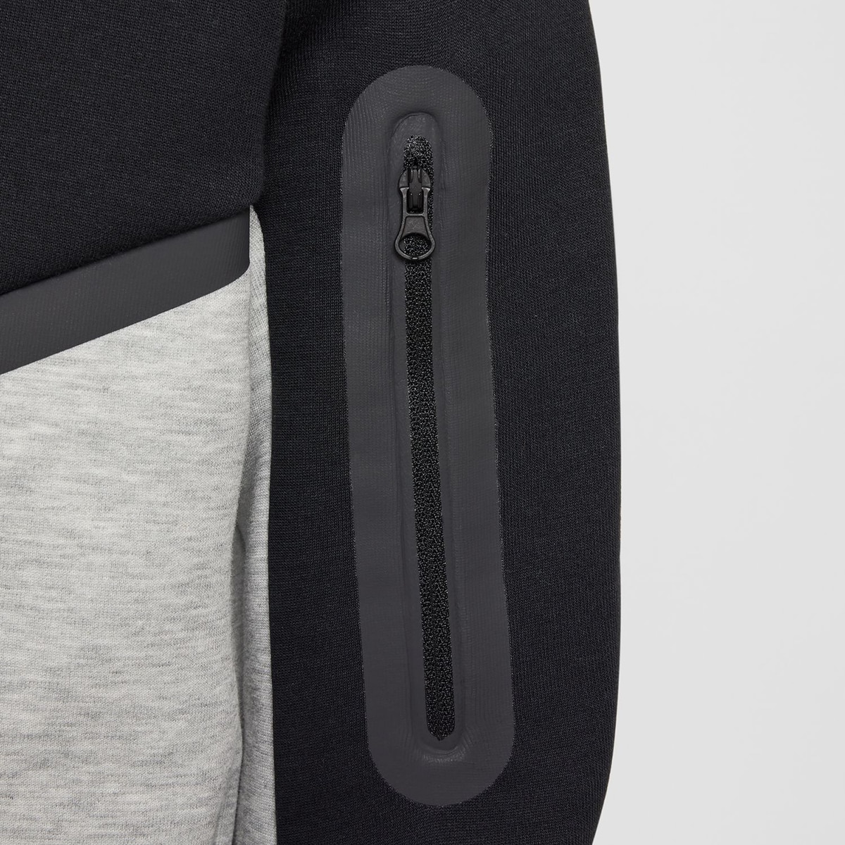 Sweatshirt de menino Sportswear Tech Fleece Nike Cinzento / Preto-5