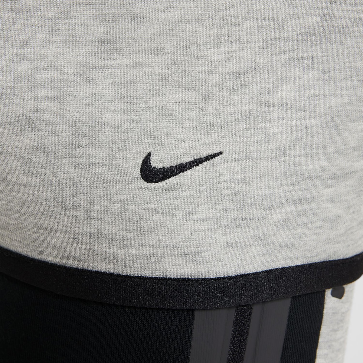 Sweatshirt de menino Sportswear Tech Fleece Nike Cinzento / Preto-6