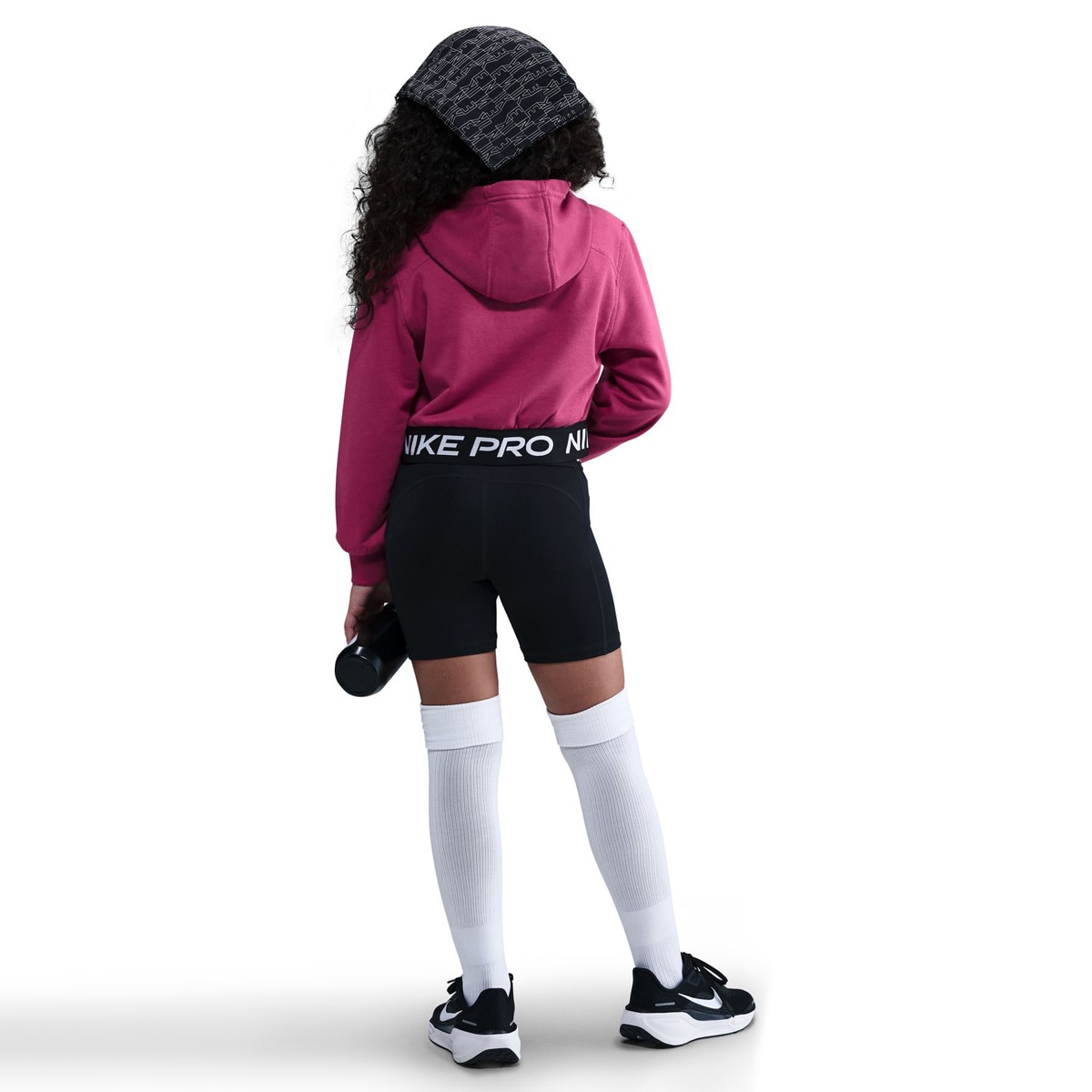 Sweatshirt de Menina Pro Dri-FIT Fleece Vermelho-2