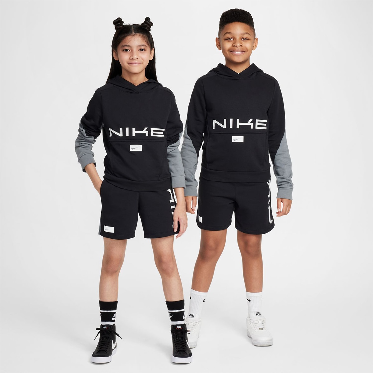 Sweatshirt de Criança Multi Preto-9