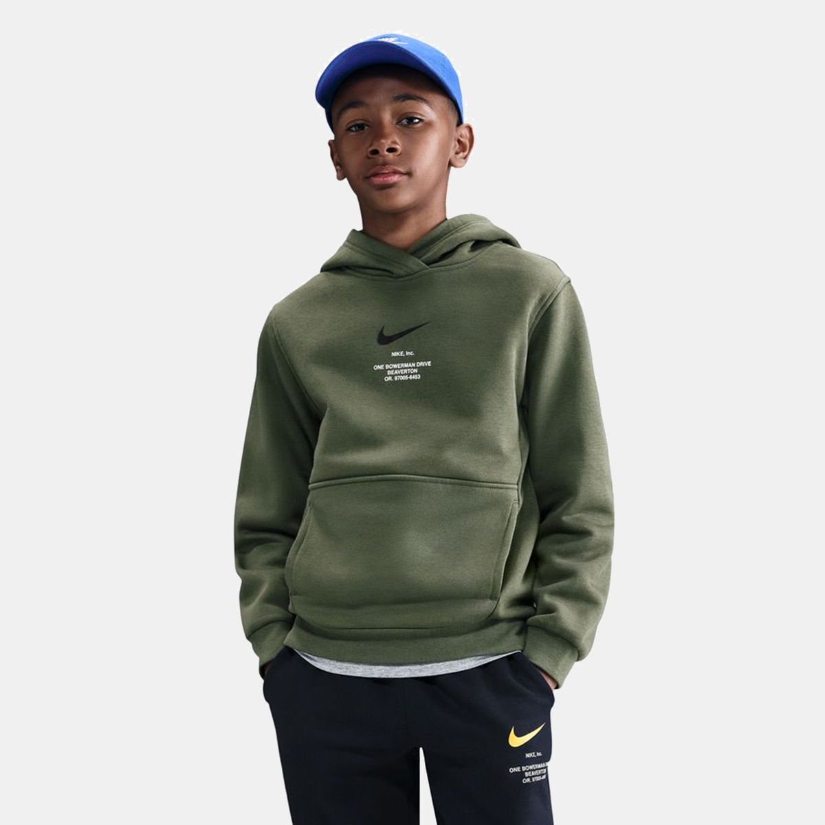 Imagem 0 de Sweatshirt de Criança Sportswear Athl Po Hoodie Bb