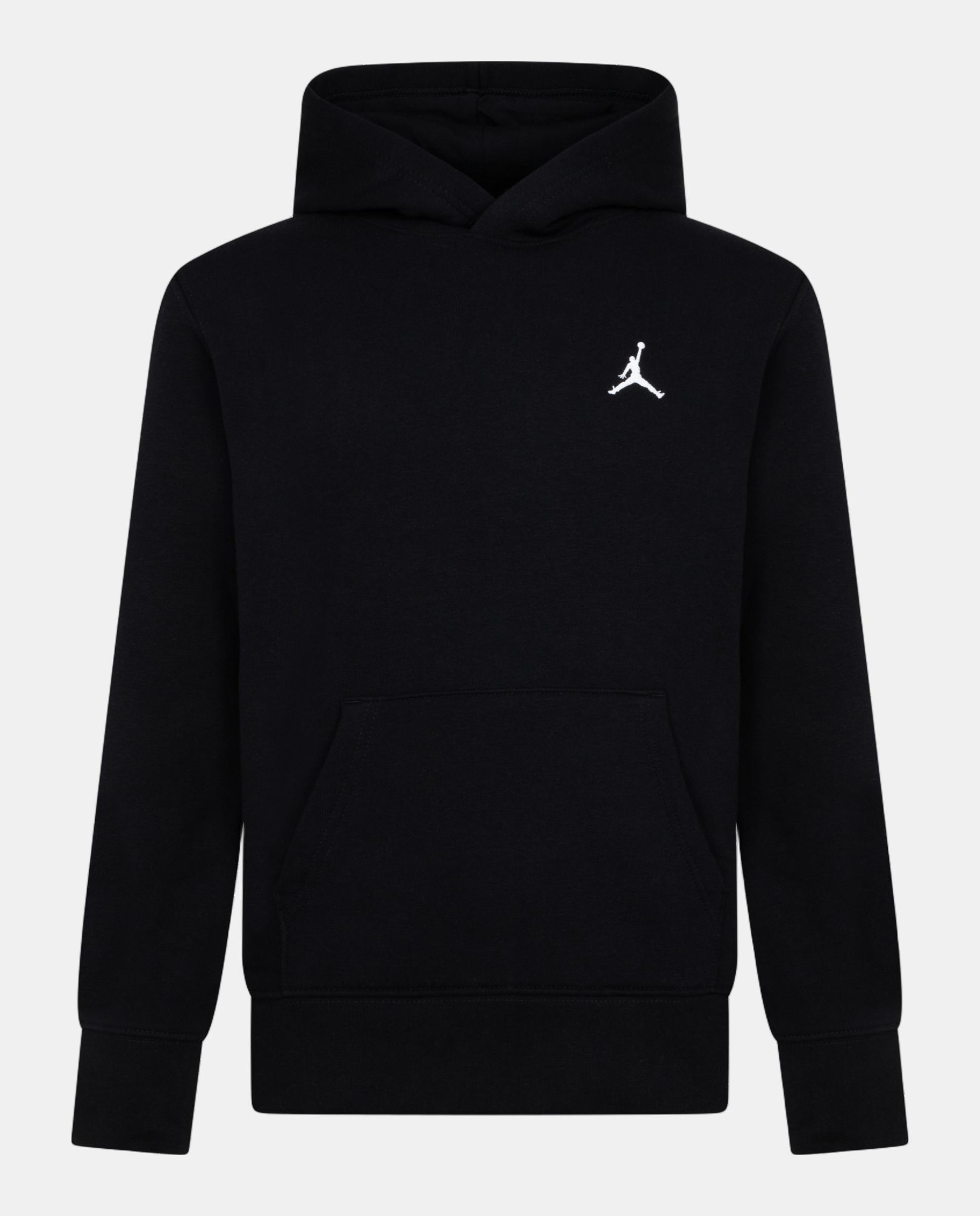 Sweatshirt de Menino JDB MJ Brooklyn Flc Po Preto-4