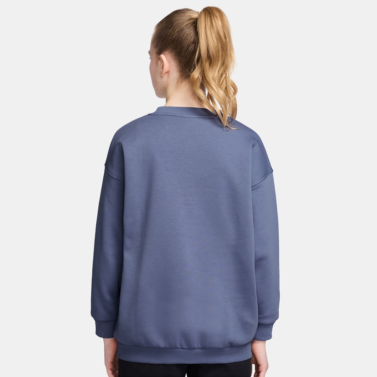 Sweatshirt de menina Sportswear Club Fleece Nike Azul-2