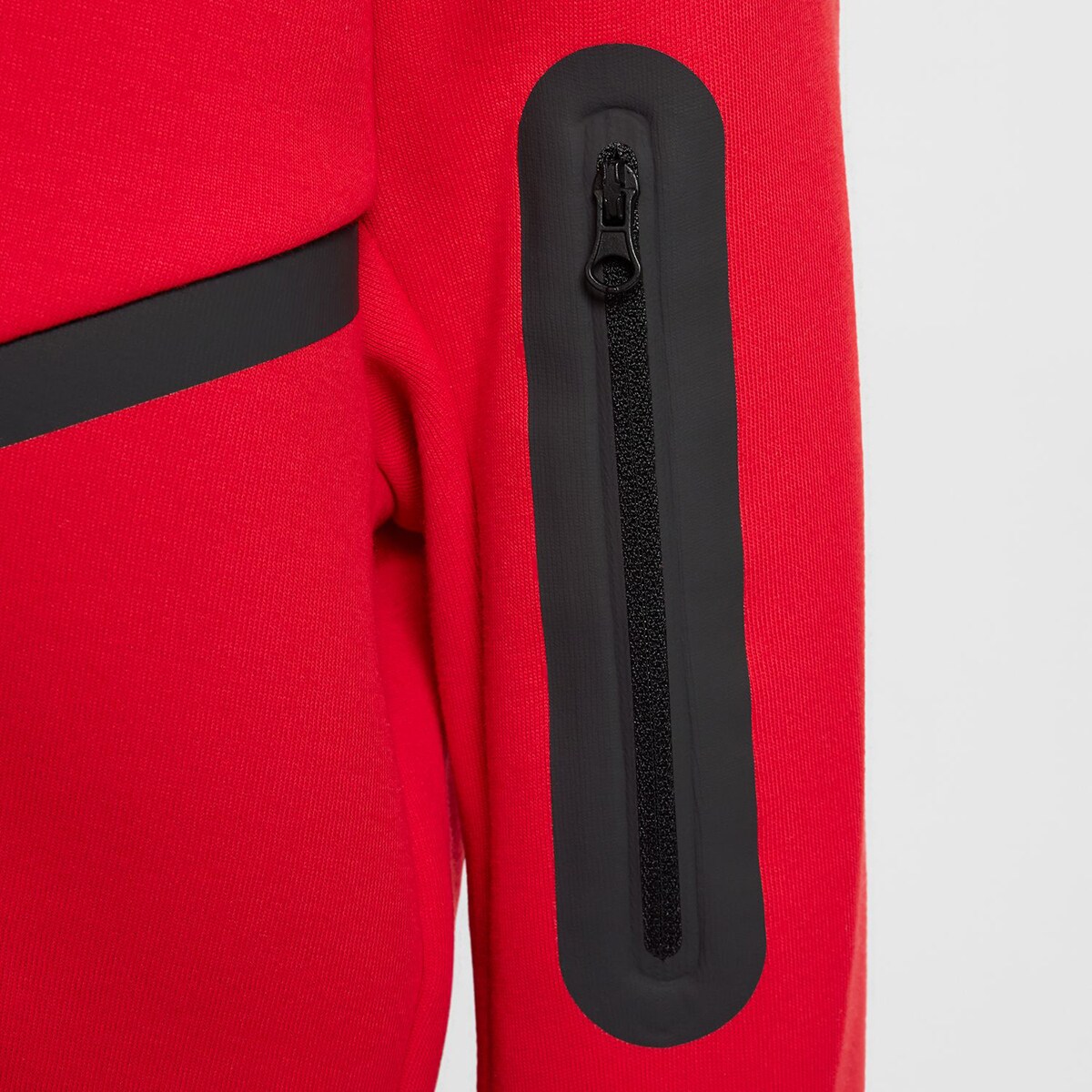 Sweatshirt de menino Sportswear Tech Fleece Nike Vermelho-4