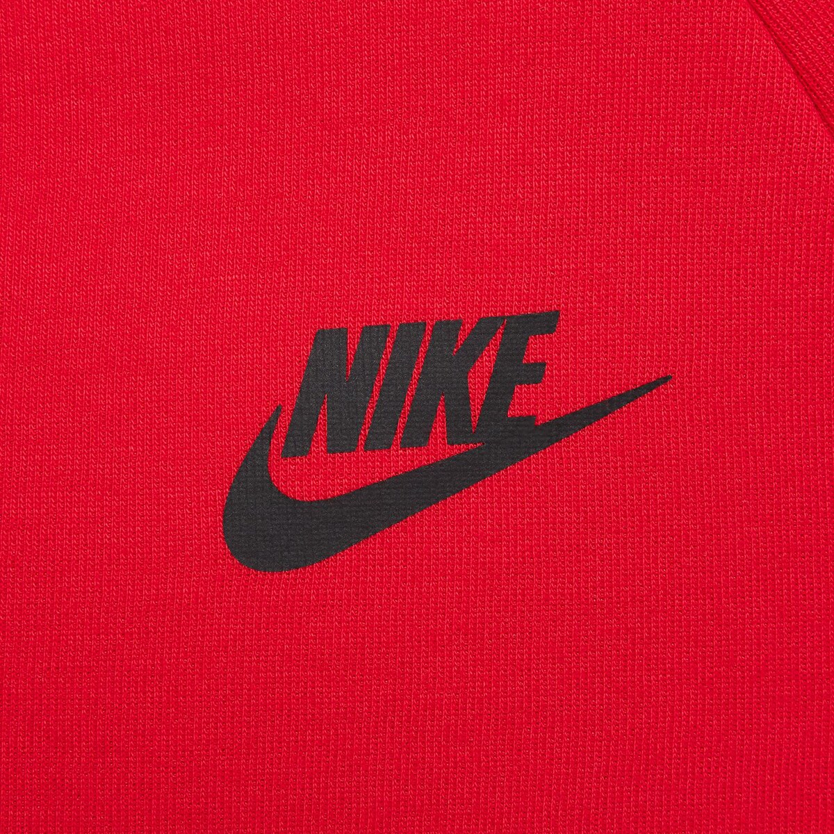 Sweatshirt de menino Sportswear Tech Fleece Nike Vermelho-5