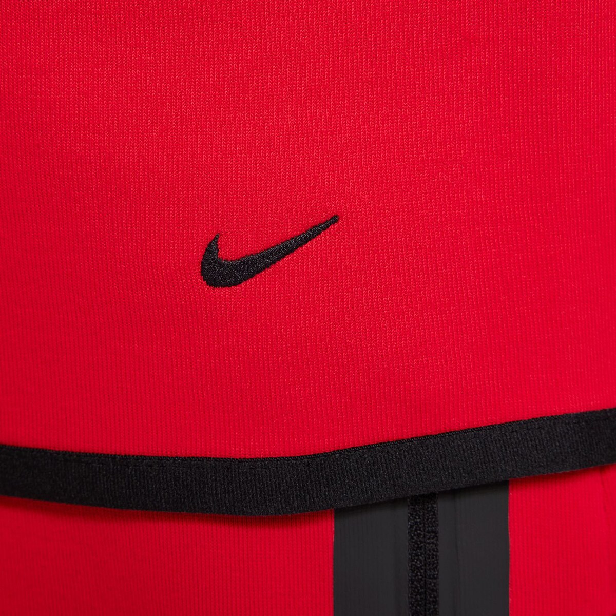 Sweatshirt de menino Sportswear Tech Fleece Nike Vermelho-6