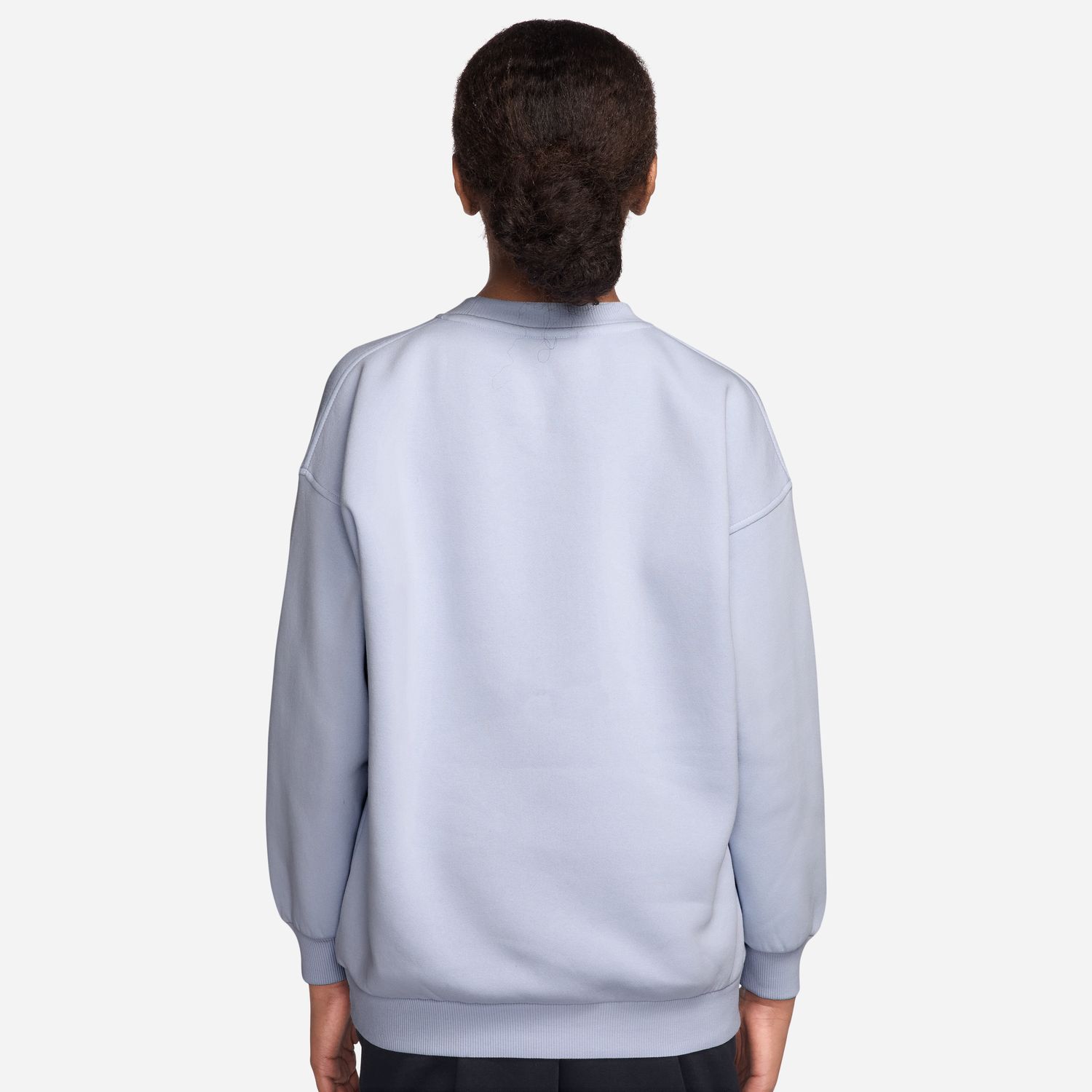 Sweatshirt de menina Sportswear Club Fleece Nike Cinzento azulado-2