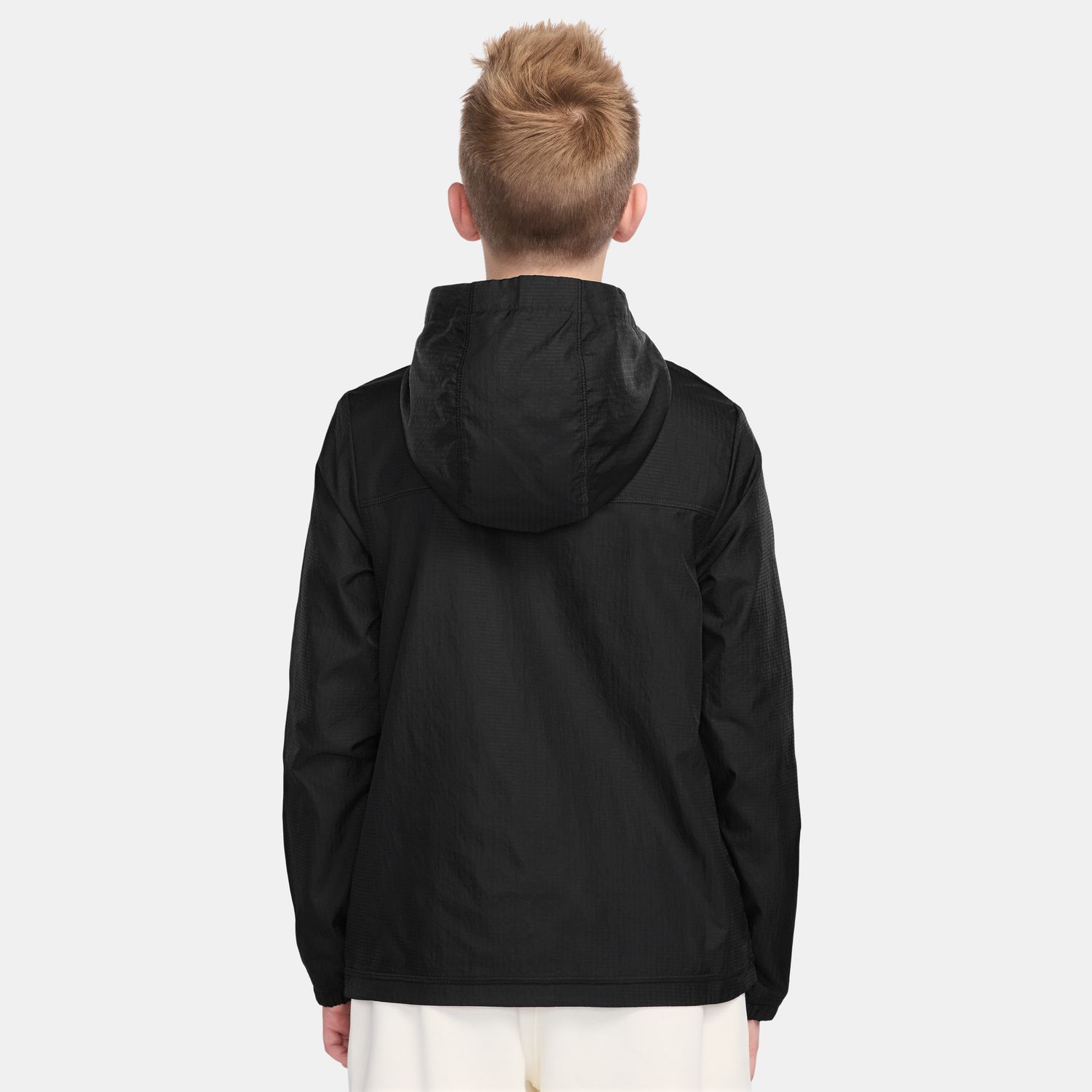 Sweatshirt de Criança City Utility Fz Wvn Jkt Preto-2
