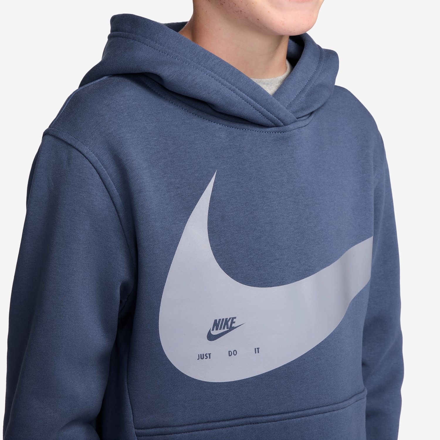 Sweatshirt de Criança Club Brnd Nrg Top Azul-marinho-3