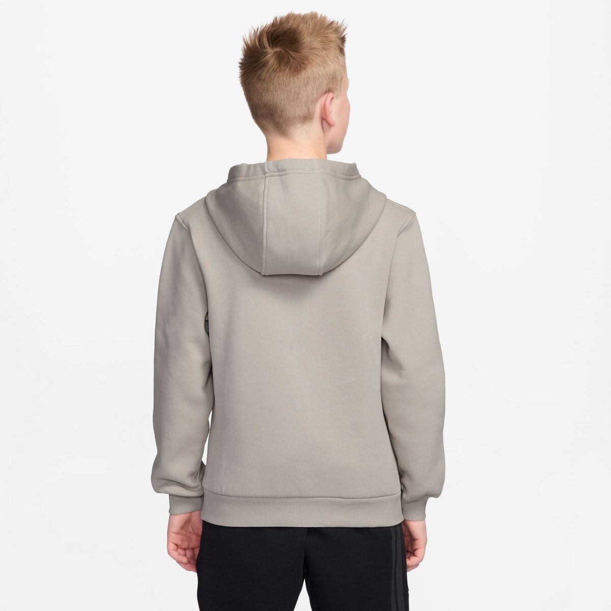 Sweatshirt de criança Sportswear Club Fleece Bege-2