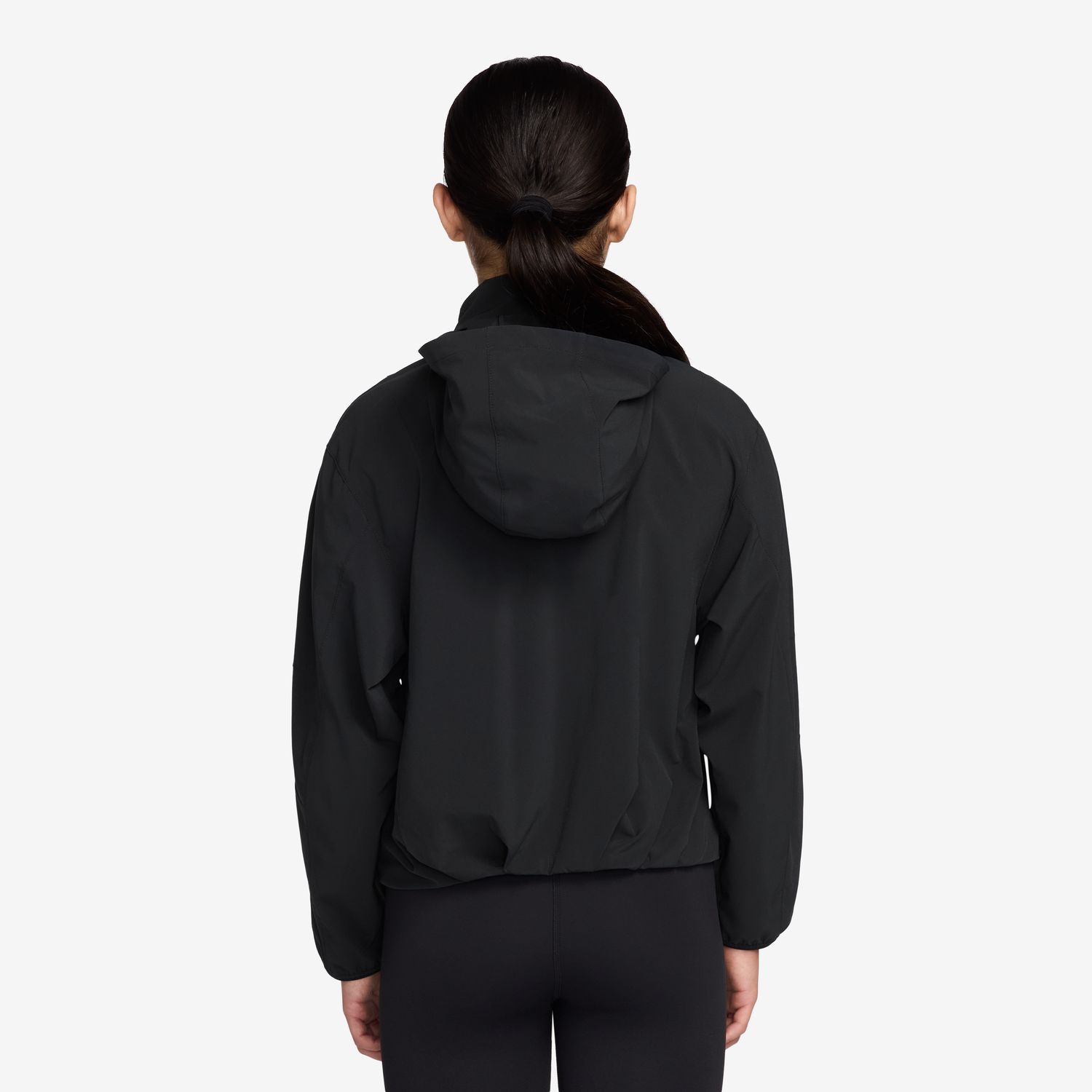 Sweatshirt de Menina G Nk MAVN Rpl Uv Run Jkt Preto-2