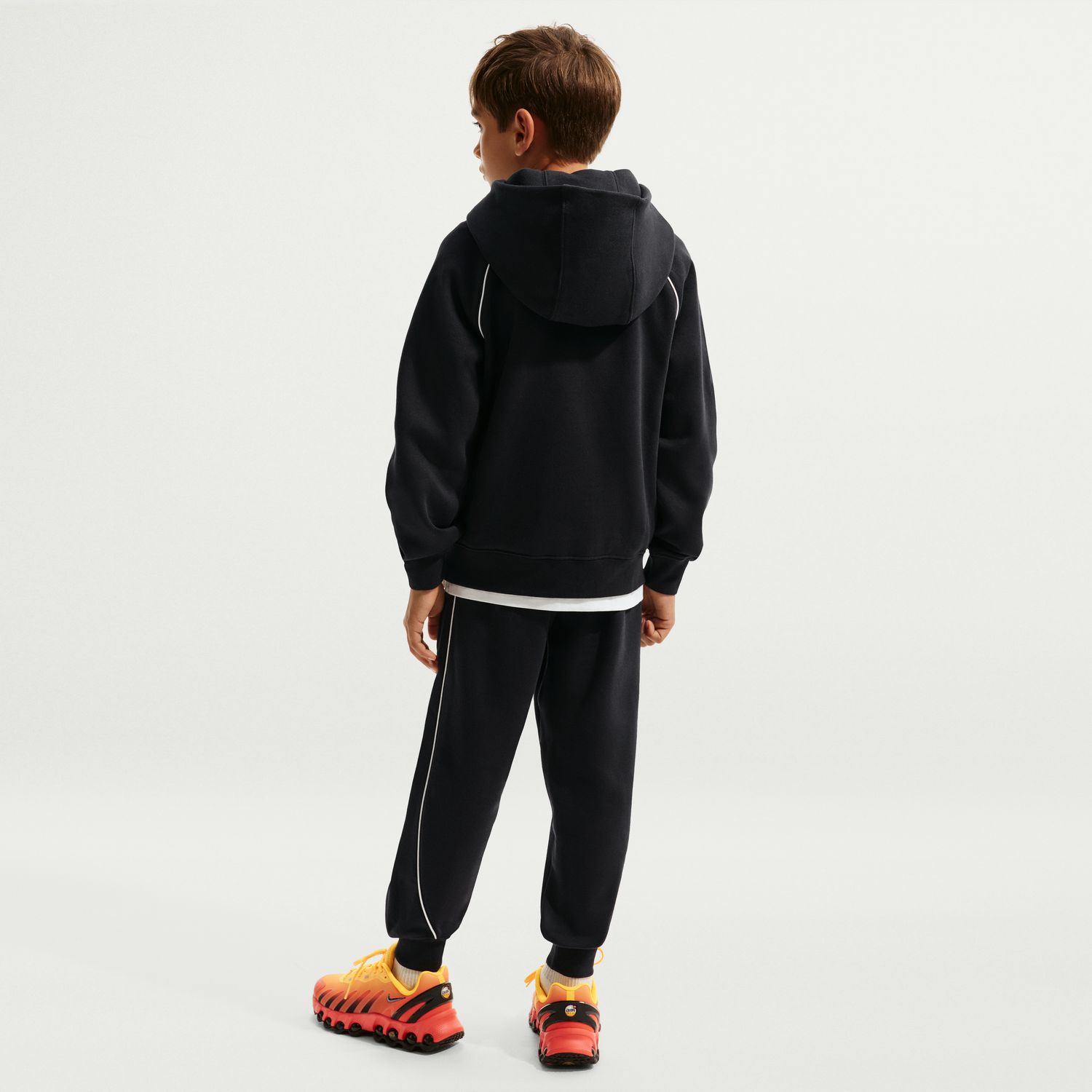 Sweatshirt de Criança Air Po Hoodie Preto-2