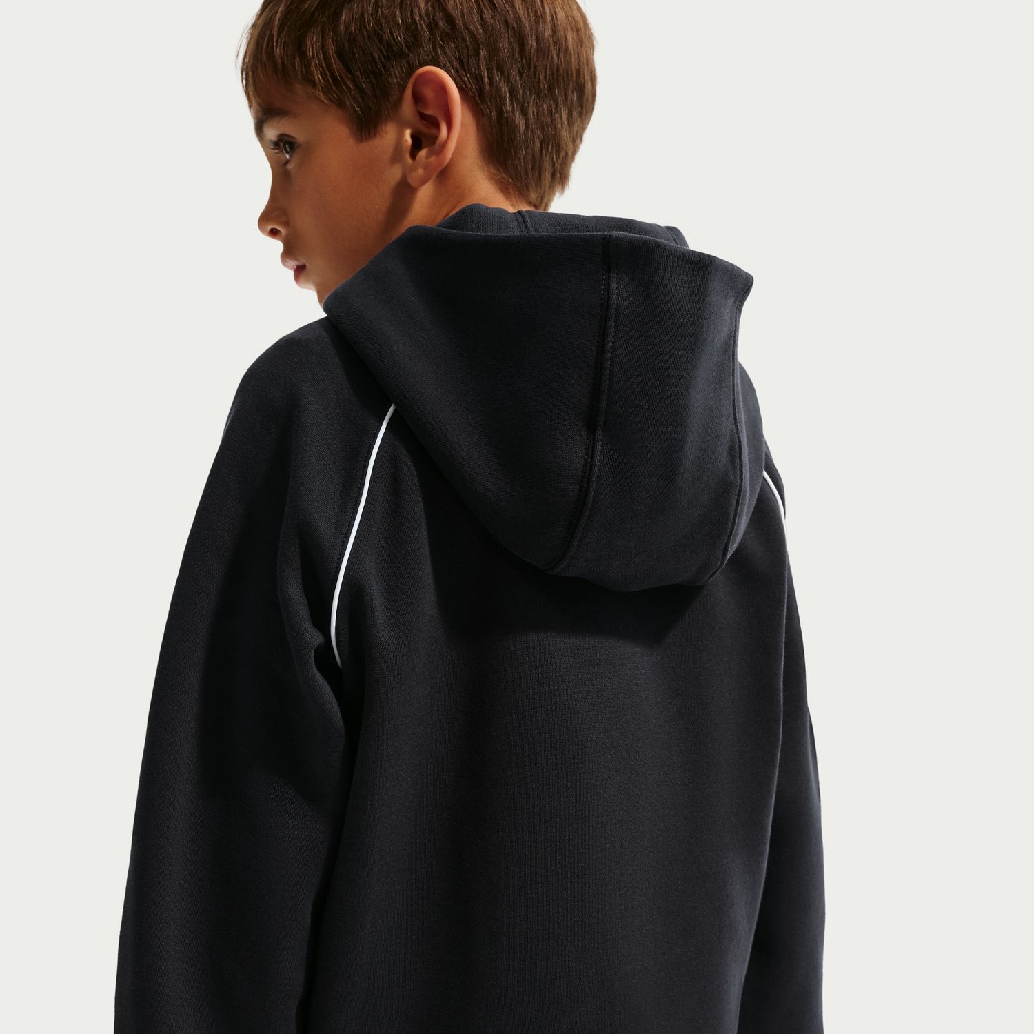 Sweatshirt de Criança Air Po Hoodie Preto-4