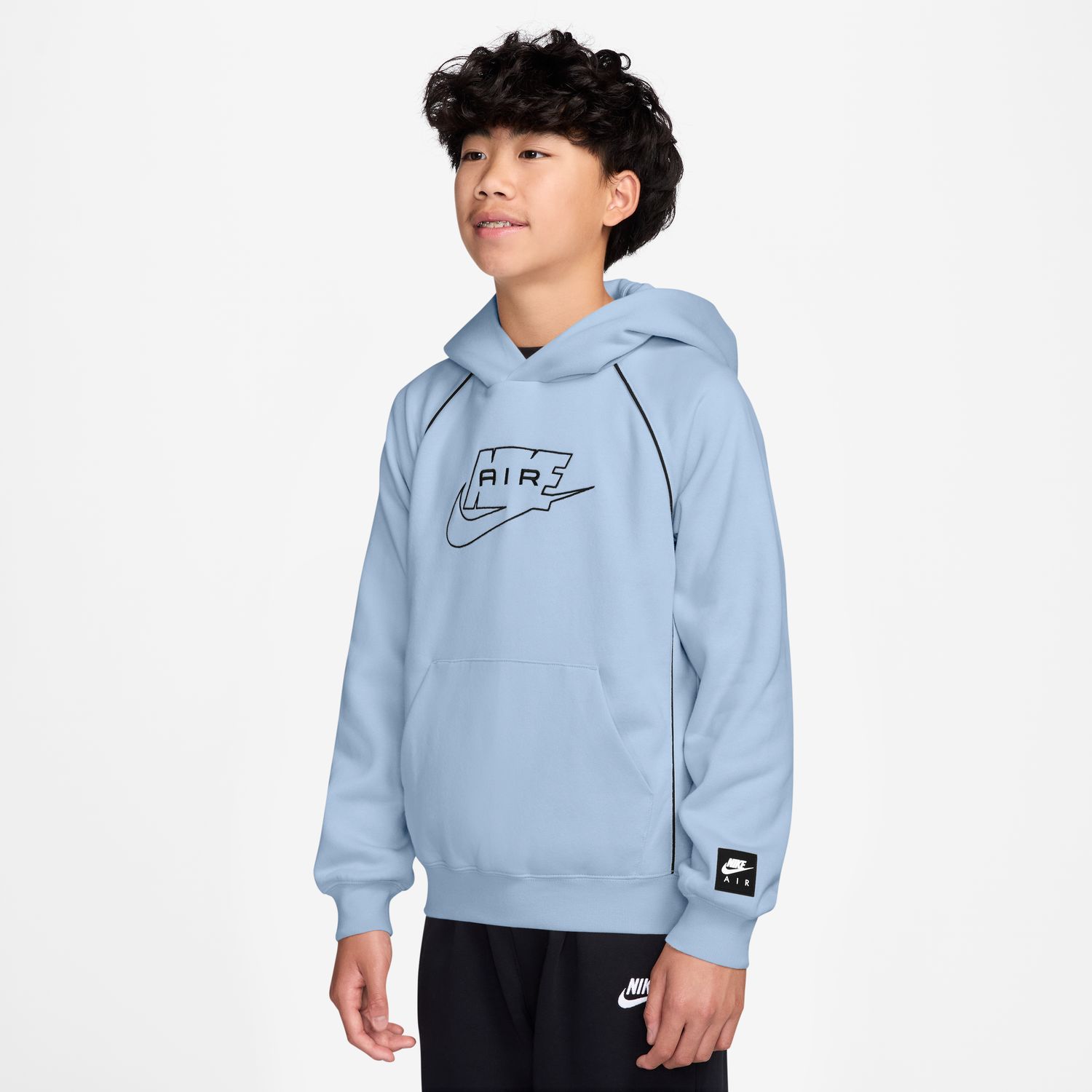 Imagen 0 de Sudadera de niños Air Po Hoodie Nike Azul