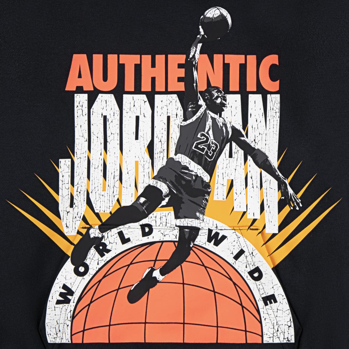 Sweatshirt de Criança Authentic Preto-8