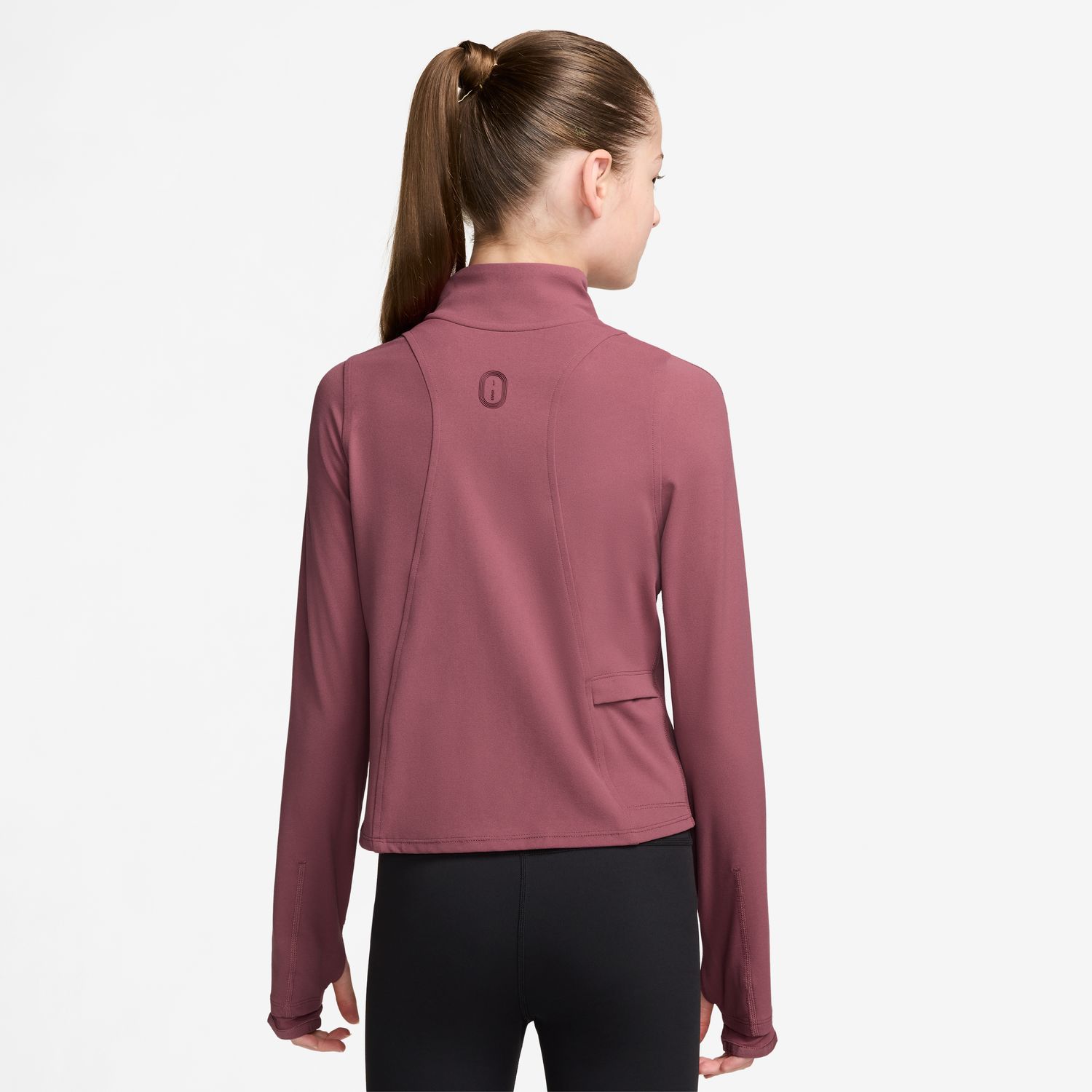 Sweatshirt de Menina G Nk MAVN DF Fitted Fz LS Top Vermelho-2
