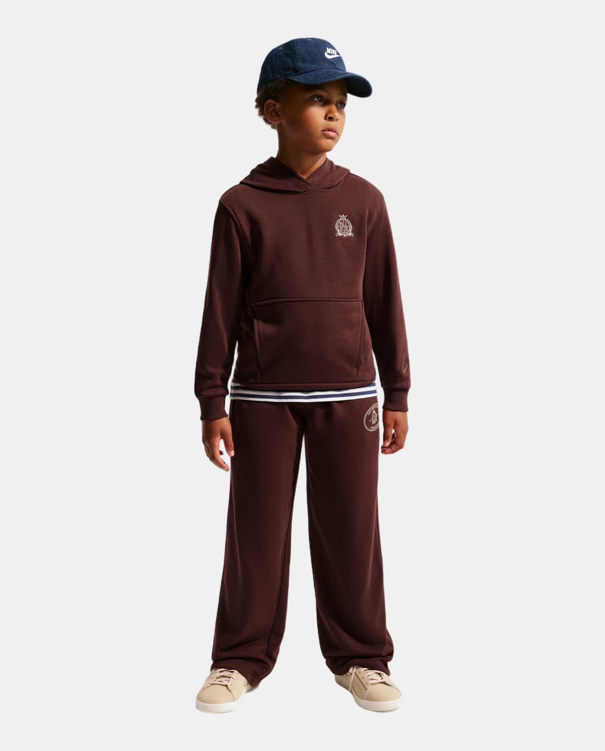 Sweatshirt de Criança K Nsw Club Ft Hdy Rules Vermelho-3