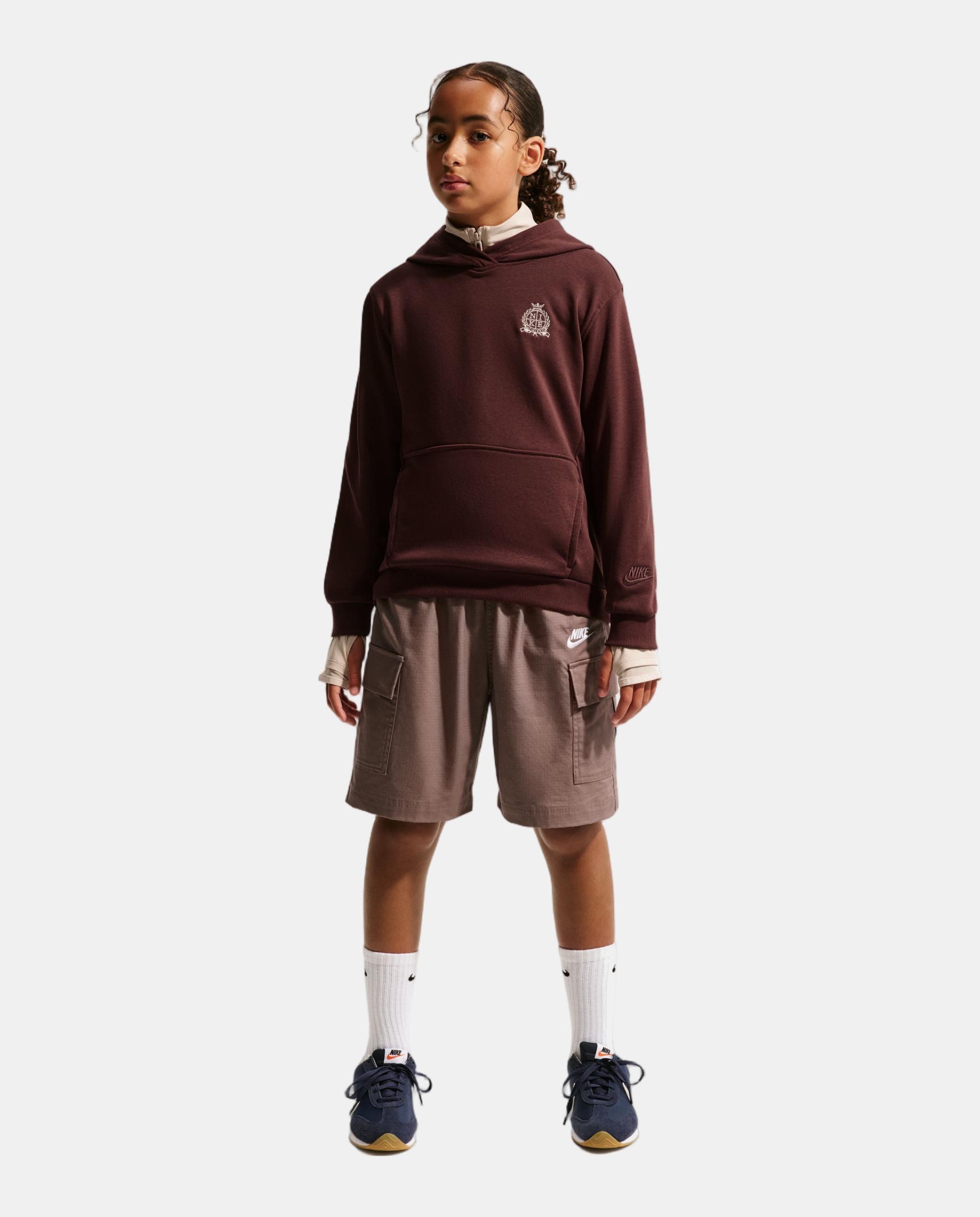 Sweatshirt de Criança K Nsw Club Ft Hdy Rules Vermelho-7