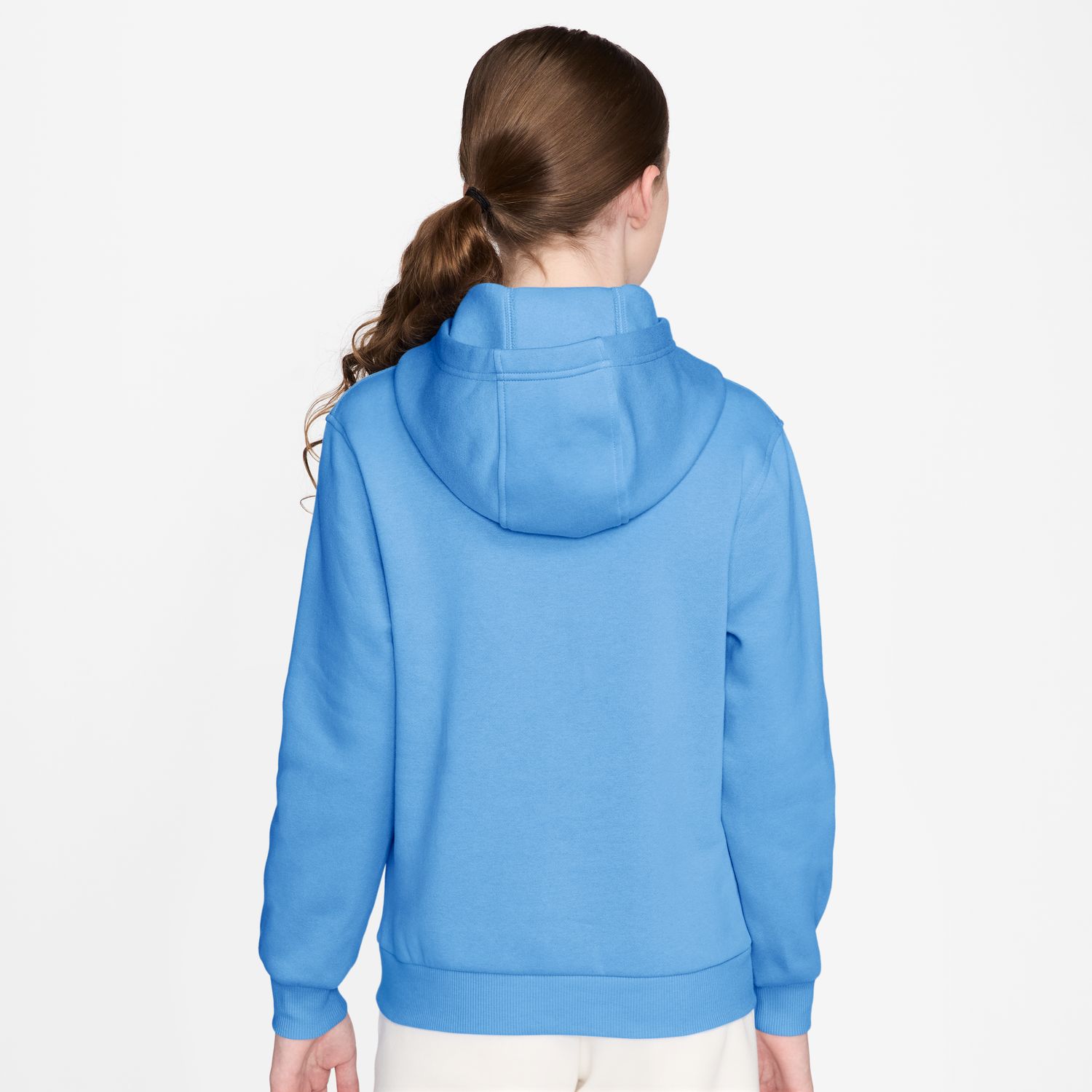 Sweatshirt de Criança K Nsw Club Flc Hdy Lbr Azul-2