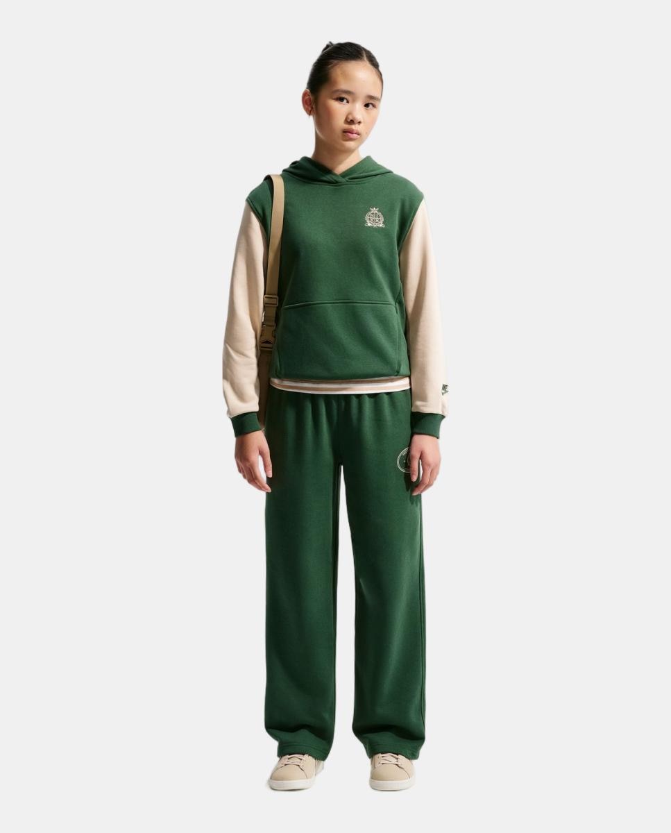 Sweatshirt de Criança K Nsw Club Ft Hdy Rules Verde-6