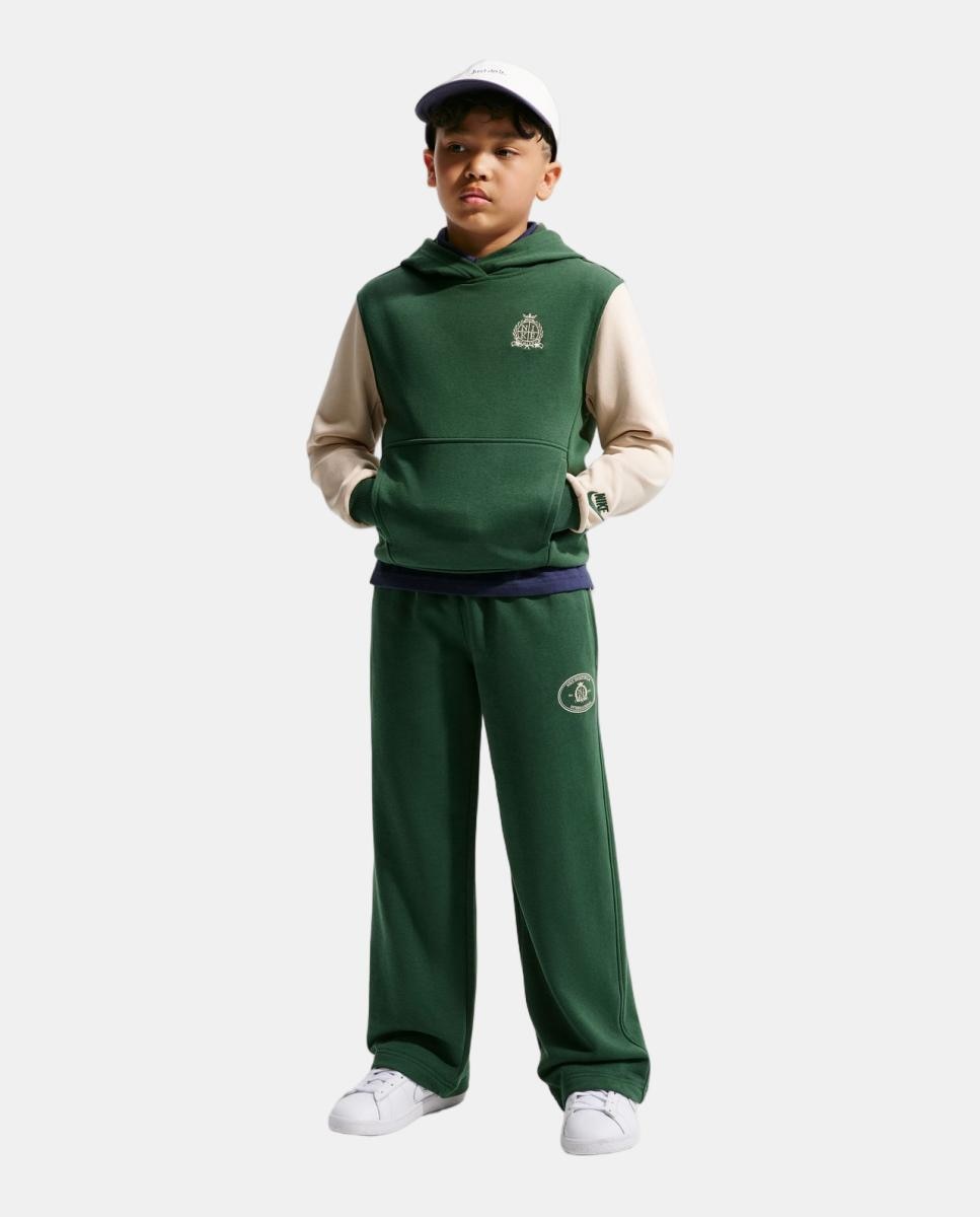 Sweatshirt de Criança K Nsw Club Ft Hdy Rules Verde-7