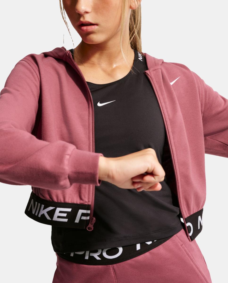 Sweatshirt de Menina G Pro DF Fz Fleece Hdy Vermelho-3