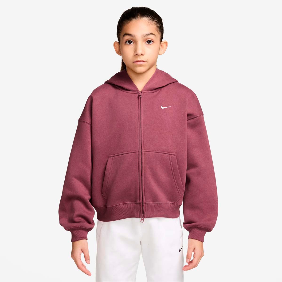 Imagem 0 de Sweatshirt de Menina G Nsw Studio Flc Os Fz Hd