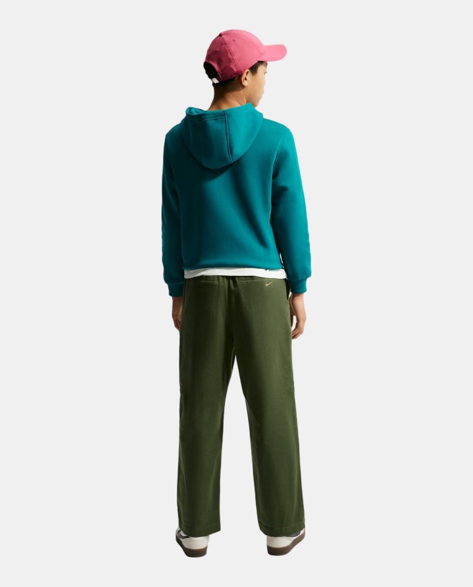 Sweatshirt de Criança K Nsw Club Flc Hdy Hbr Verde-4