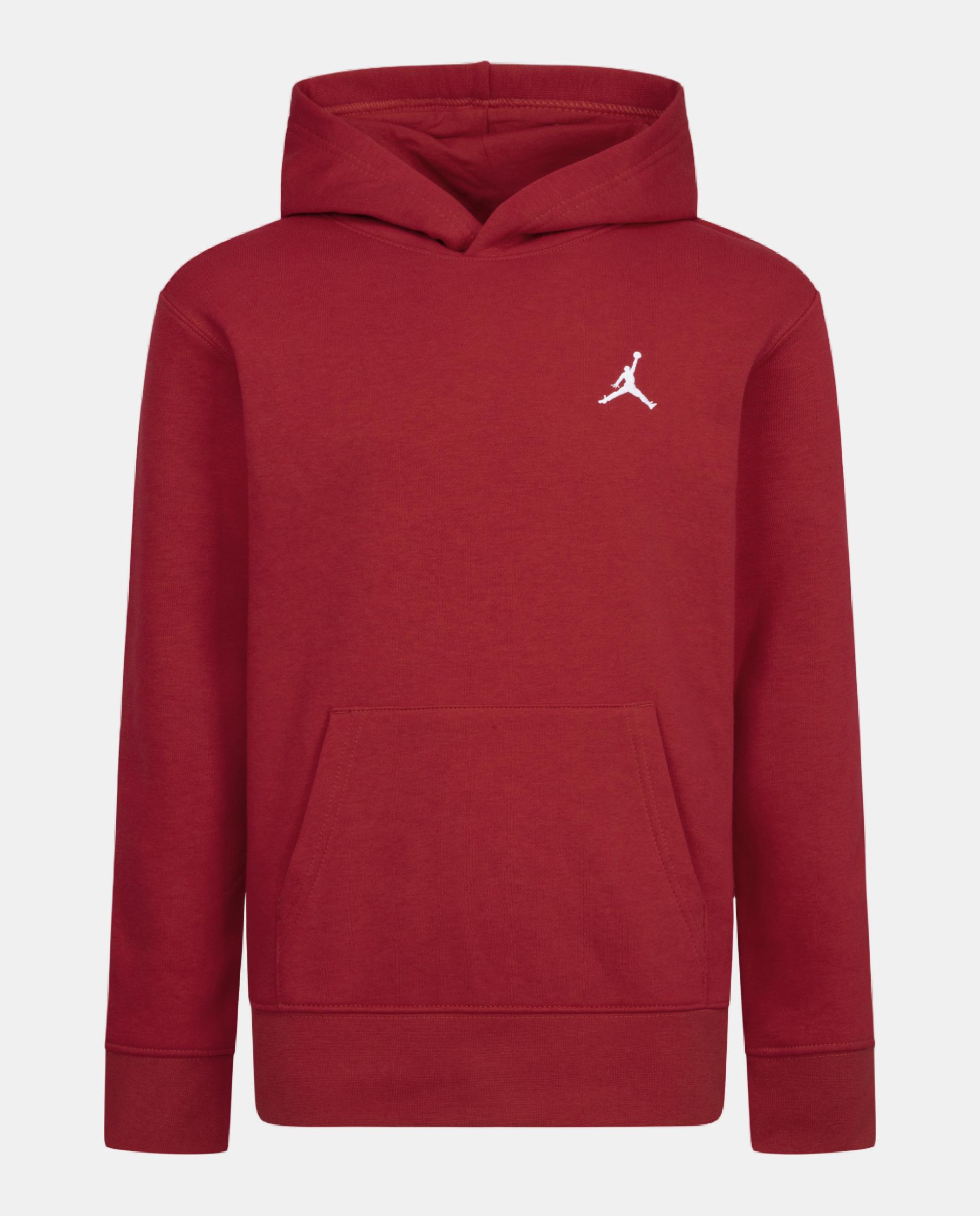 Sweatshirt de Menino JDB MJ Brooklyn Flc Po Vermelho-4