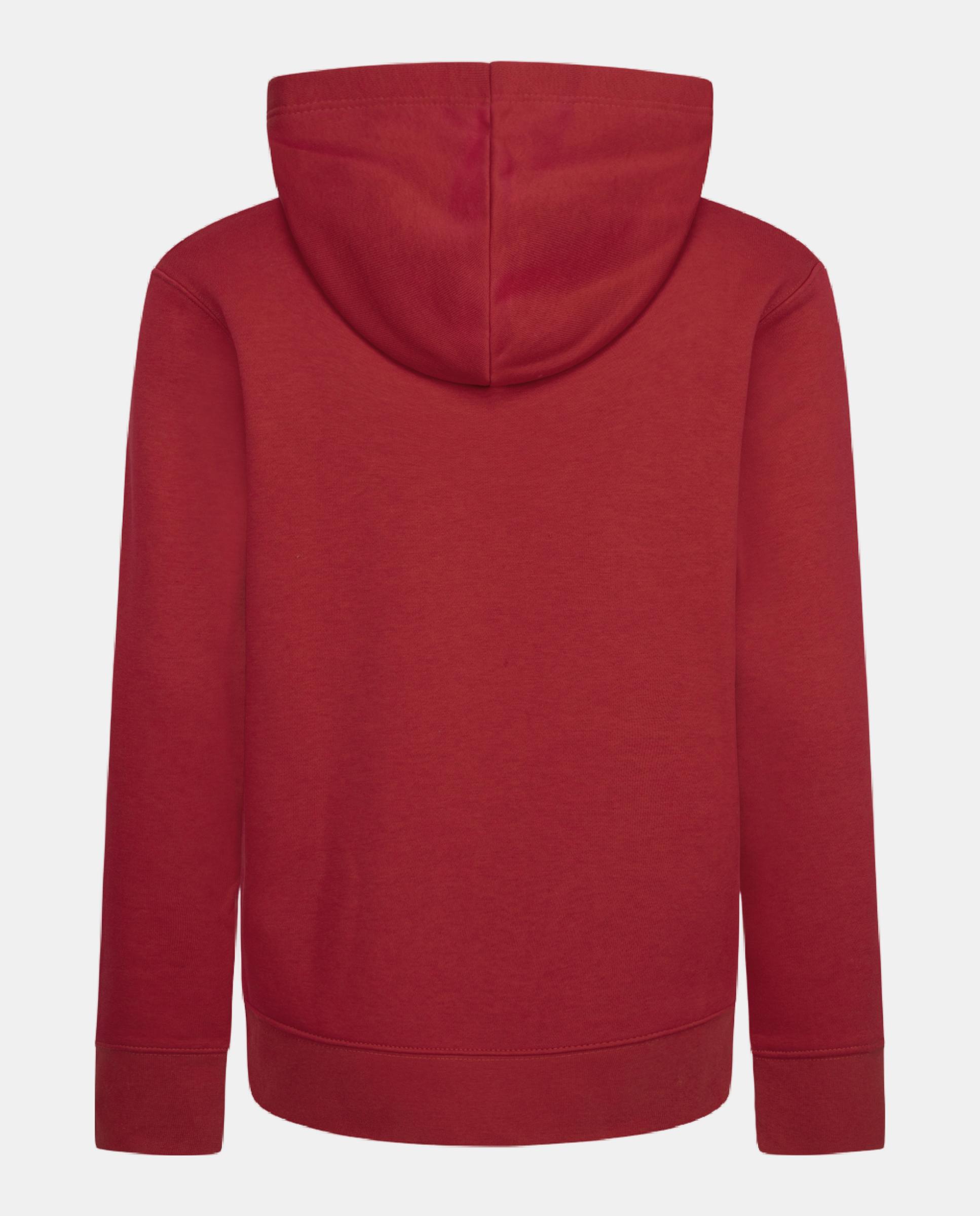 Sweatshirt de Menino JDB MJ Brooklyn Flc Po Vermelho-5