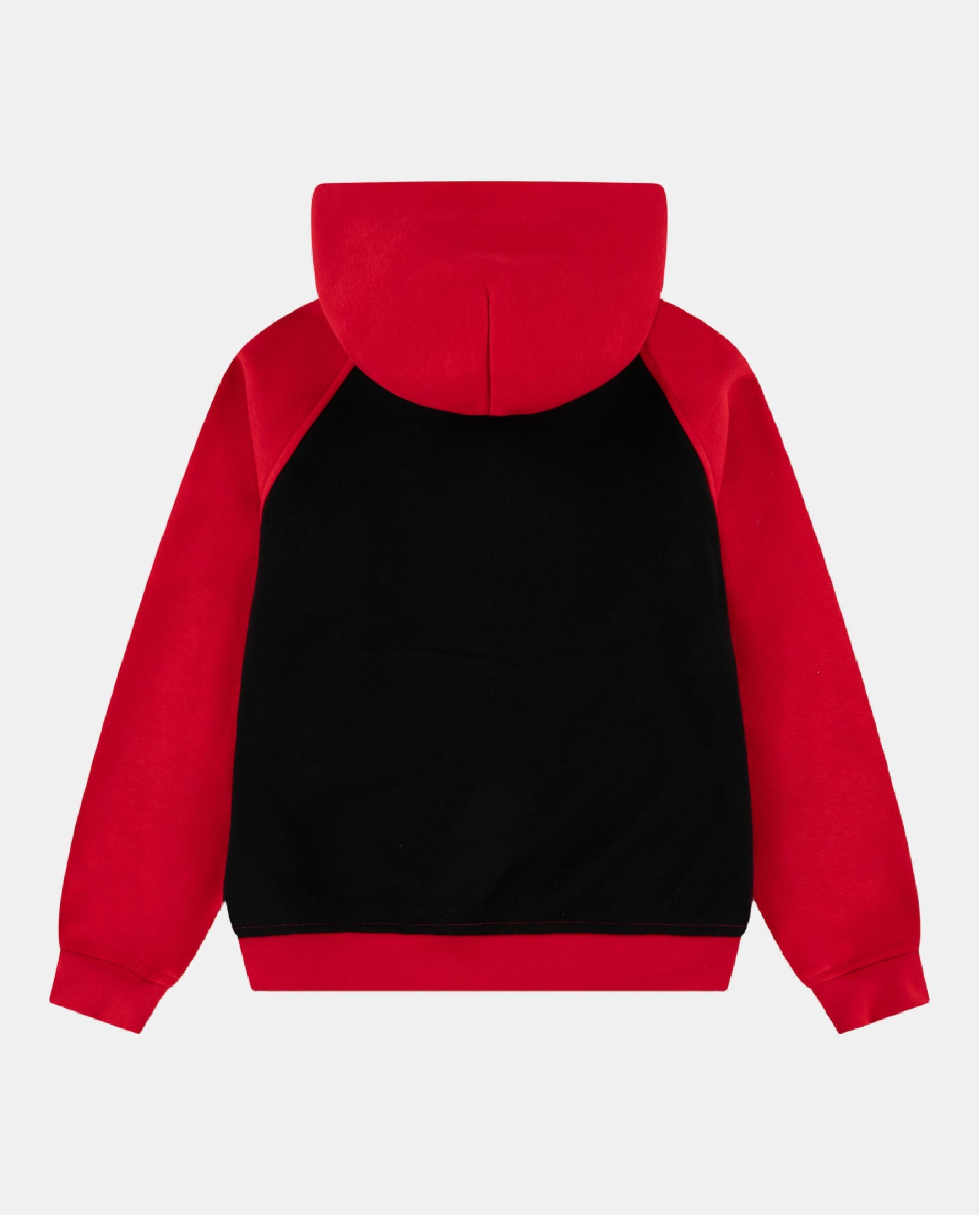 Imagen 2 de Sudadera de Niño JDN MJ Air Hbr Po Hoodie Jordan - Rojo Rojo