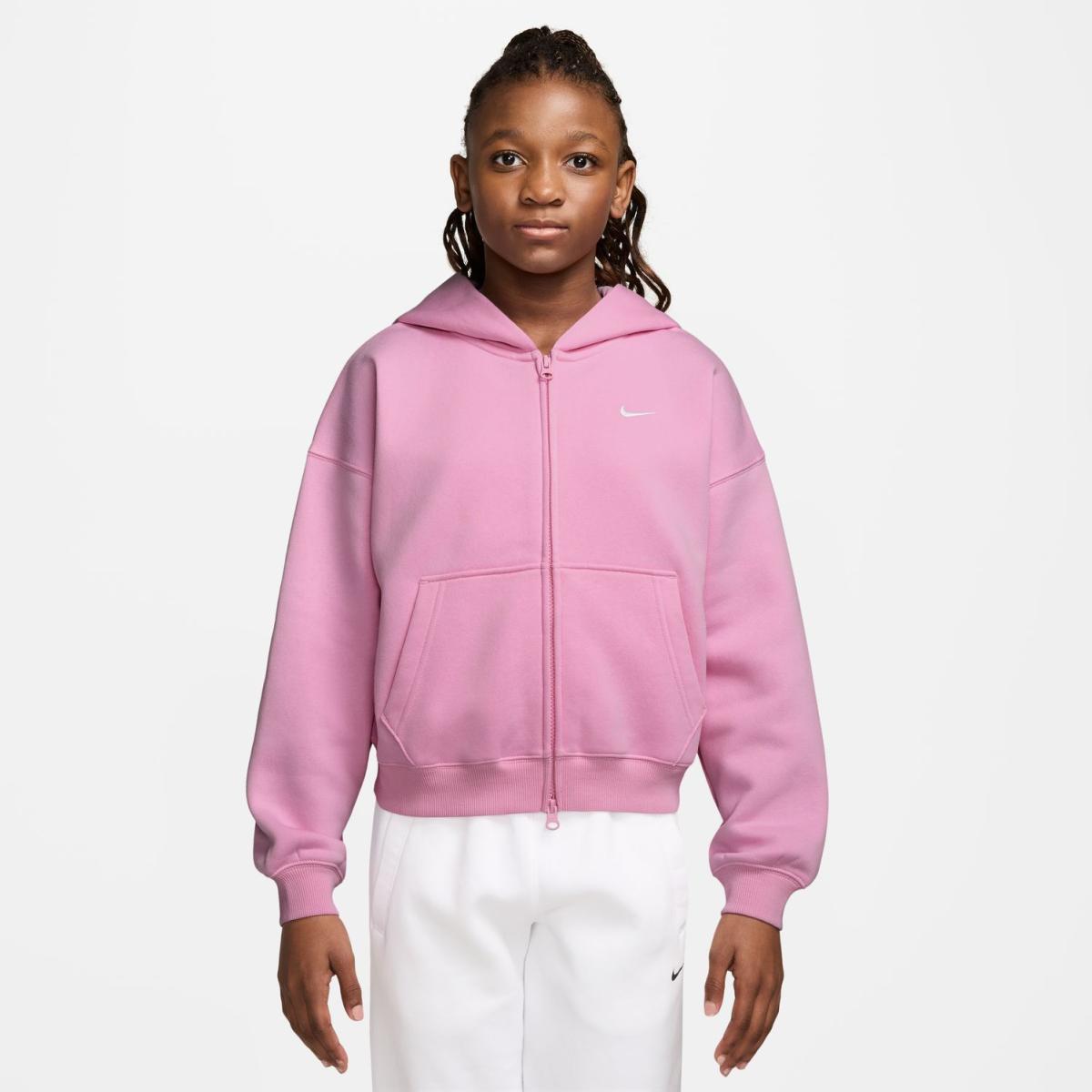 Imagen 1 de Sudadera de niña Sportswear Studio Fleece Nike - Rosa claro Rosa claro