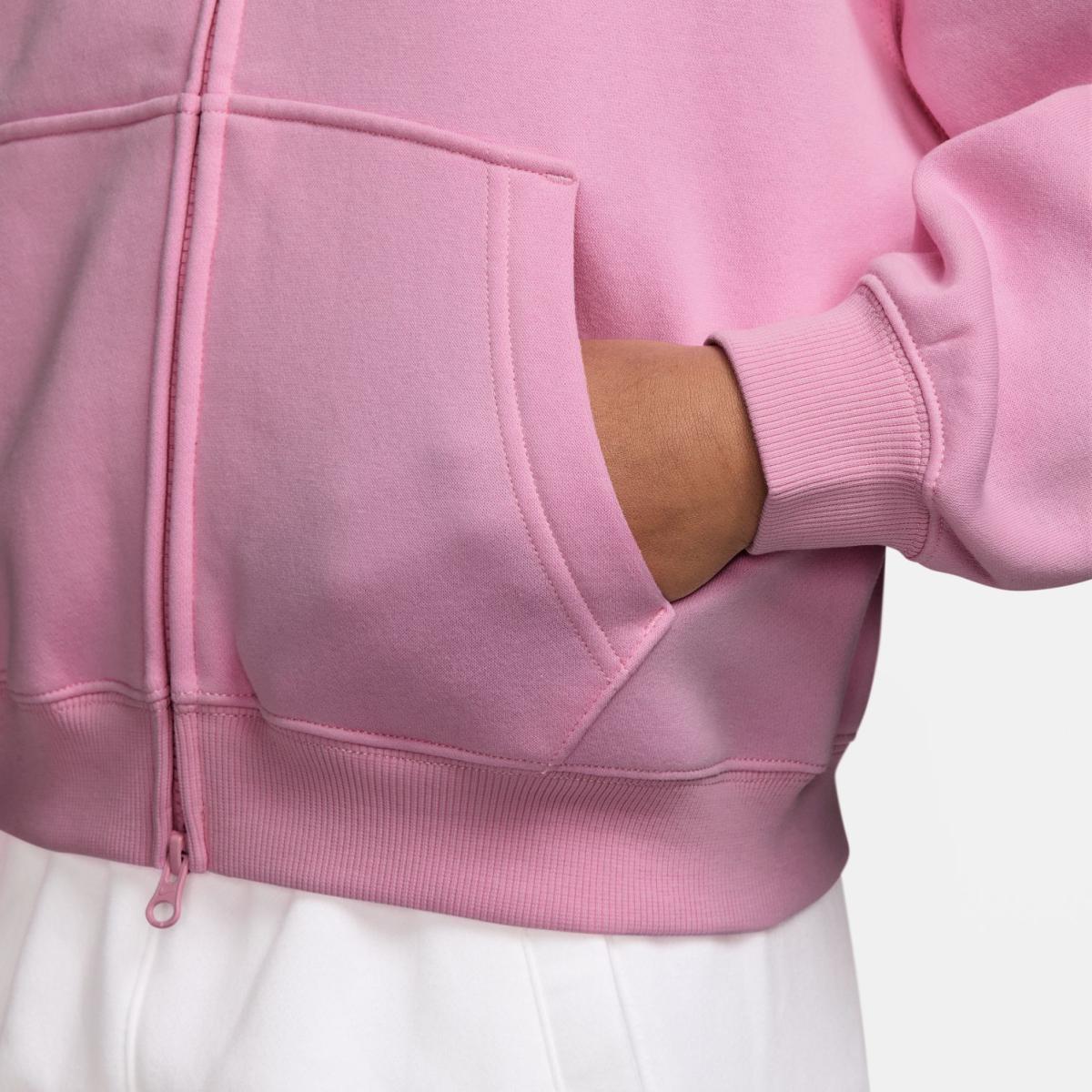 Imagen 2 de Sudadera de niña Sportswear Studio Fleece Nike - Rosa claro Rosa claro