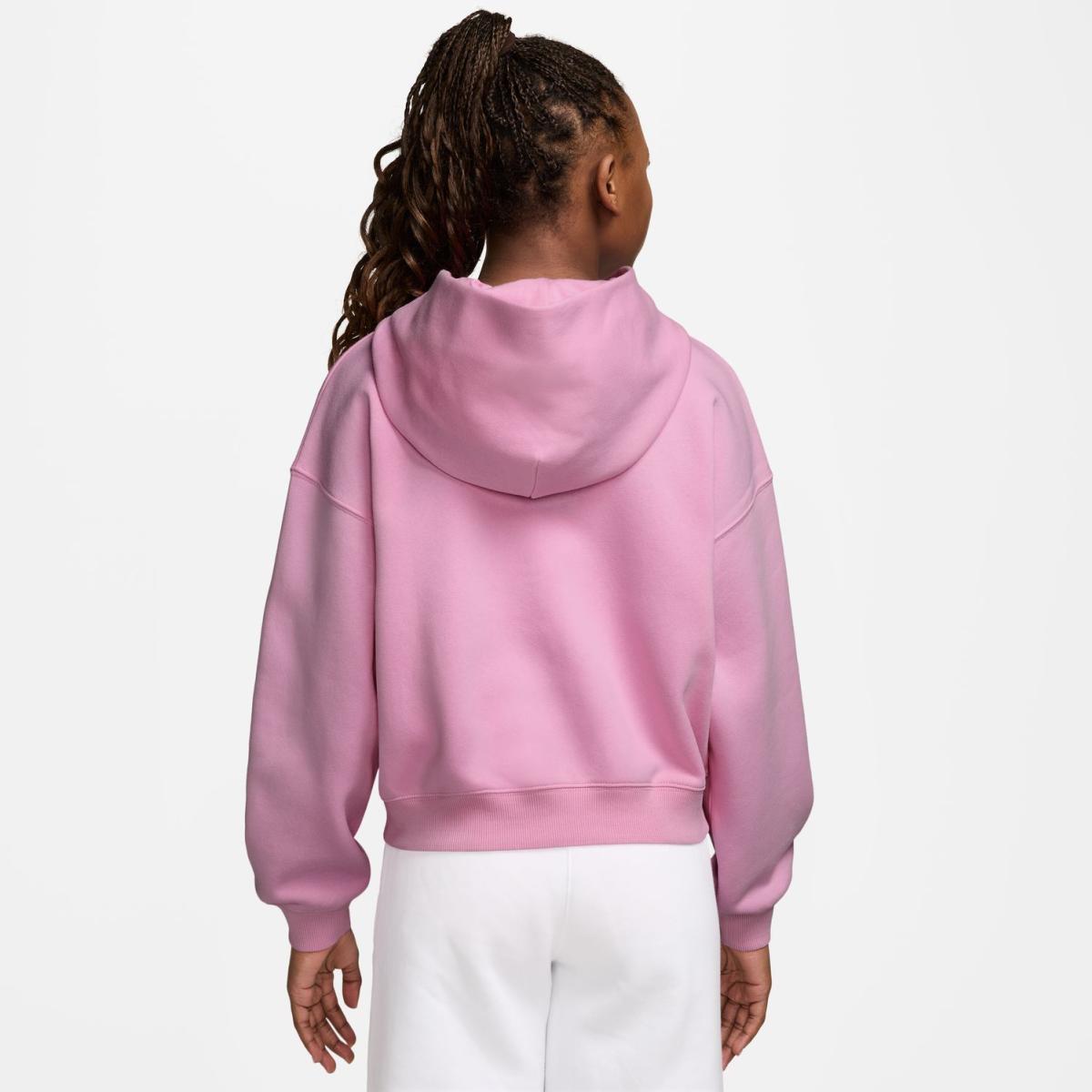 Imagen 3 de Sudadera de niña Sportswear Studio Fleece Nike - Rosa claro Rosa claro