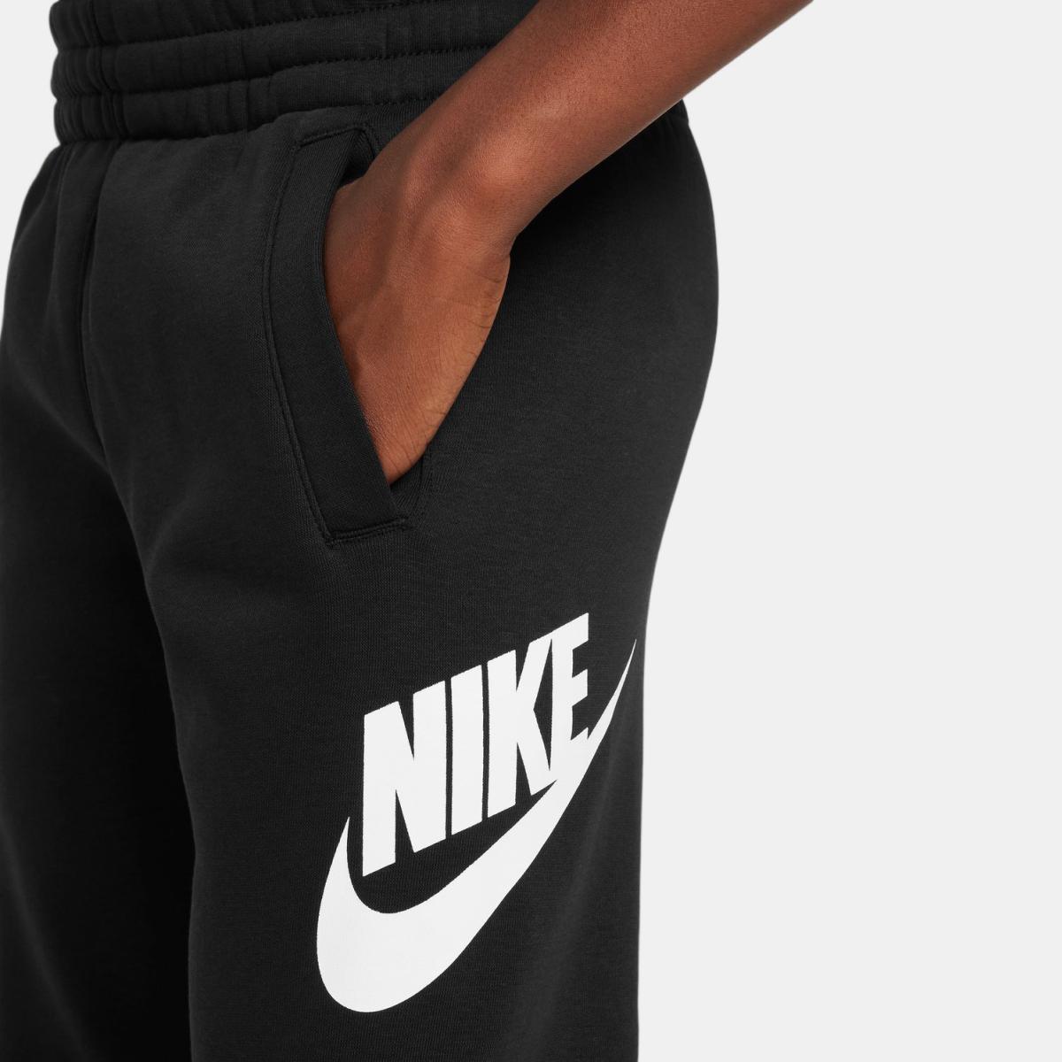 Imagen 2 de Pantalón de niños K Nsw Club Flc Jggr Hbr Nike - Negro Negro