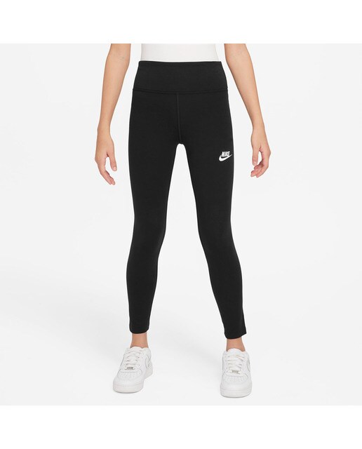 Leggings de Menina Sportswear Classics Preto-1