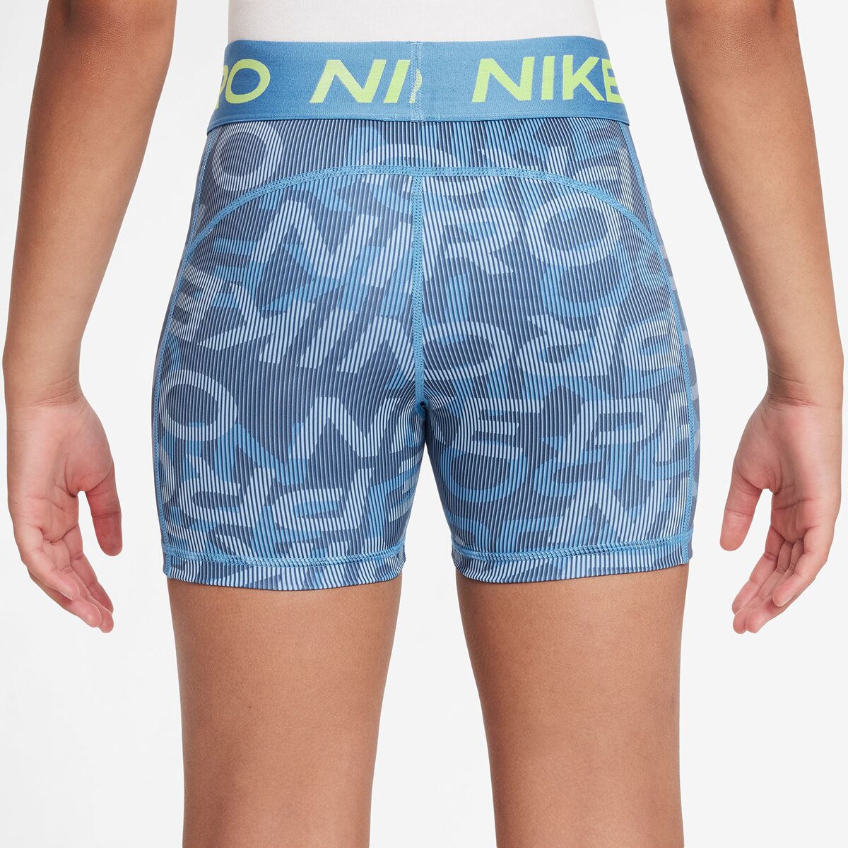 Malla corta de niña Pro Nike - Azul Azul-2