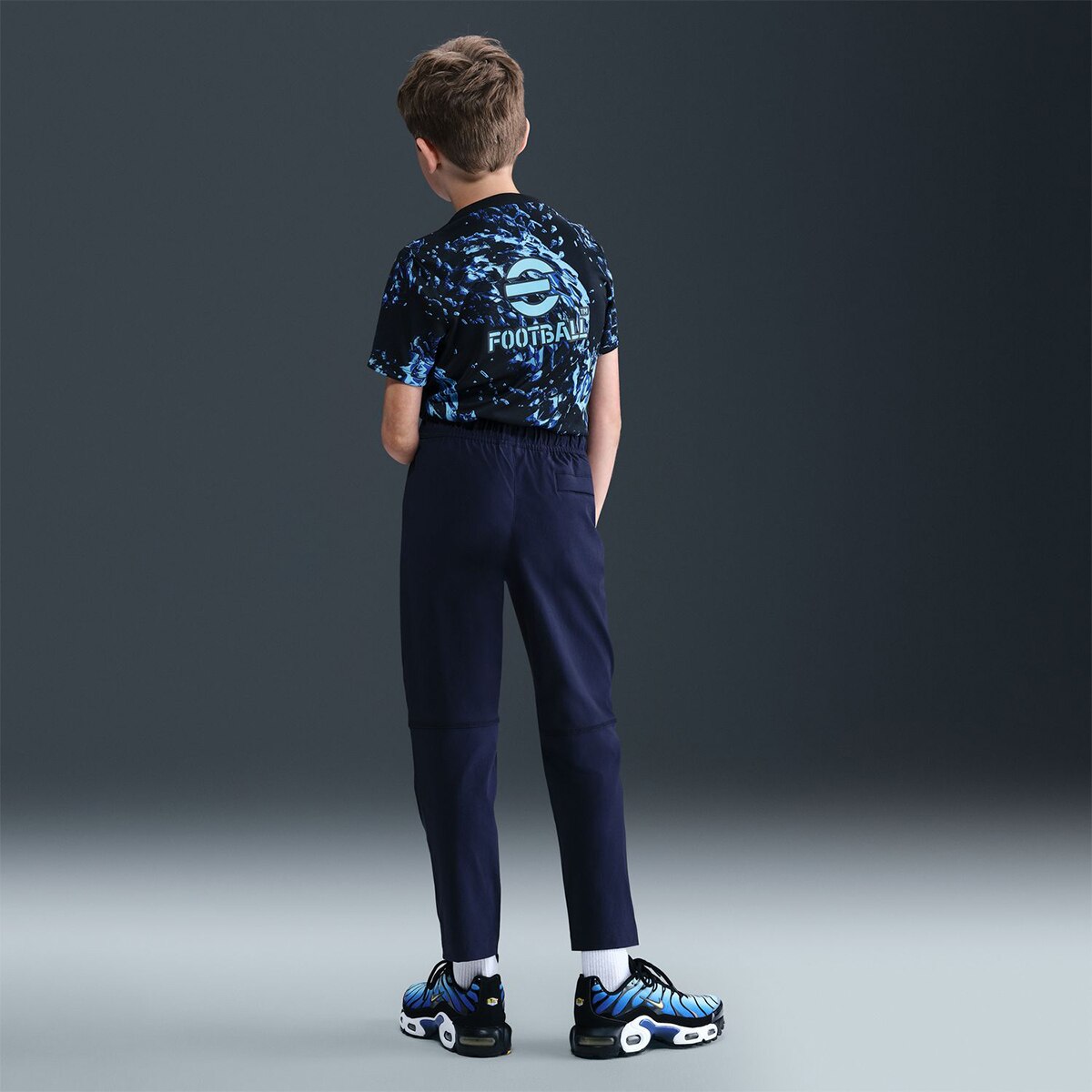 Calças de Criança Sportswear Tech Woven Azul-8