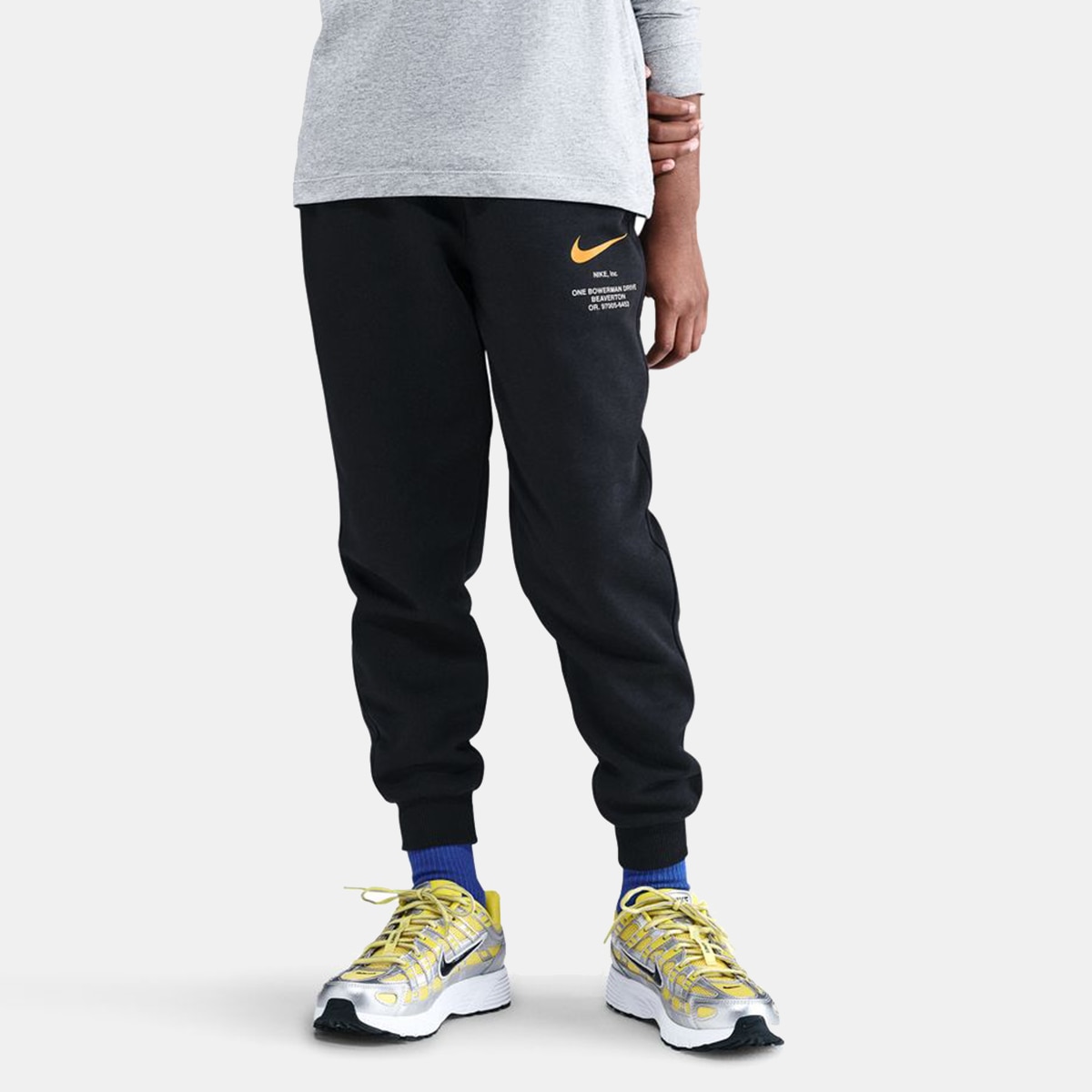 Calças de Criança Sportswear Athl Jogger Bb Preto-1