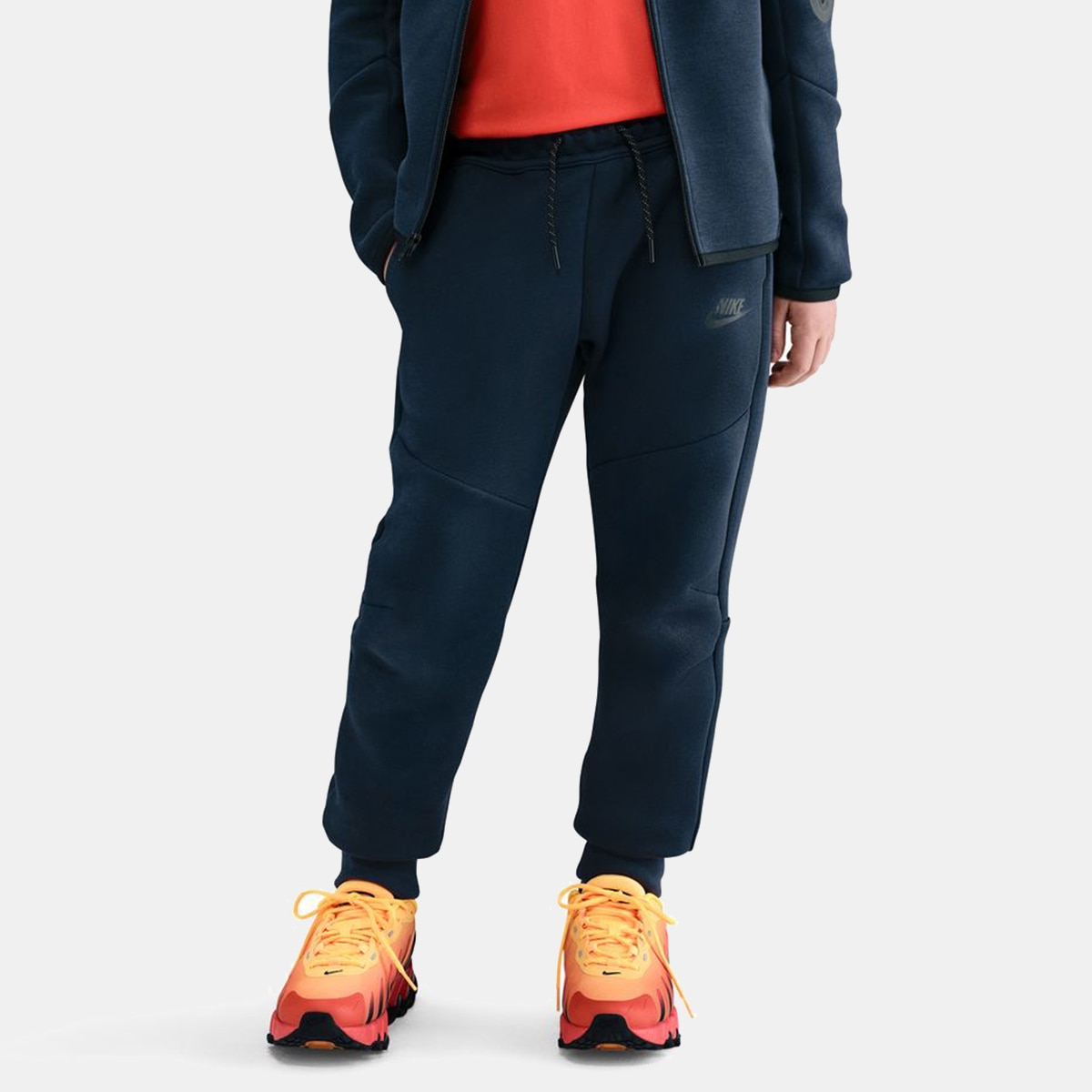 Calças de menino Sportswear Tech Fleece Nike Azul-1
